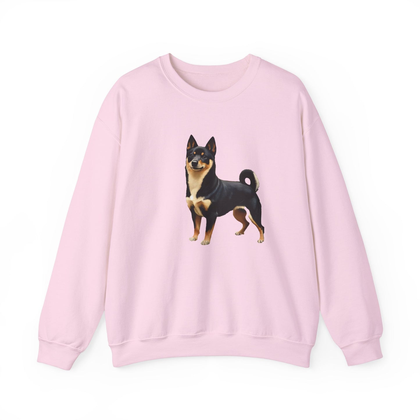 Black & Tan Shiba Inu - Unisex 50/50 Crewneck Sweatshirt