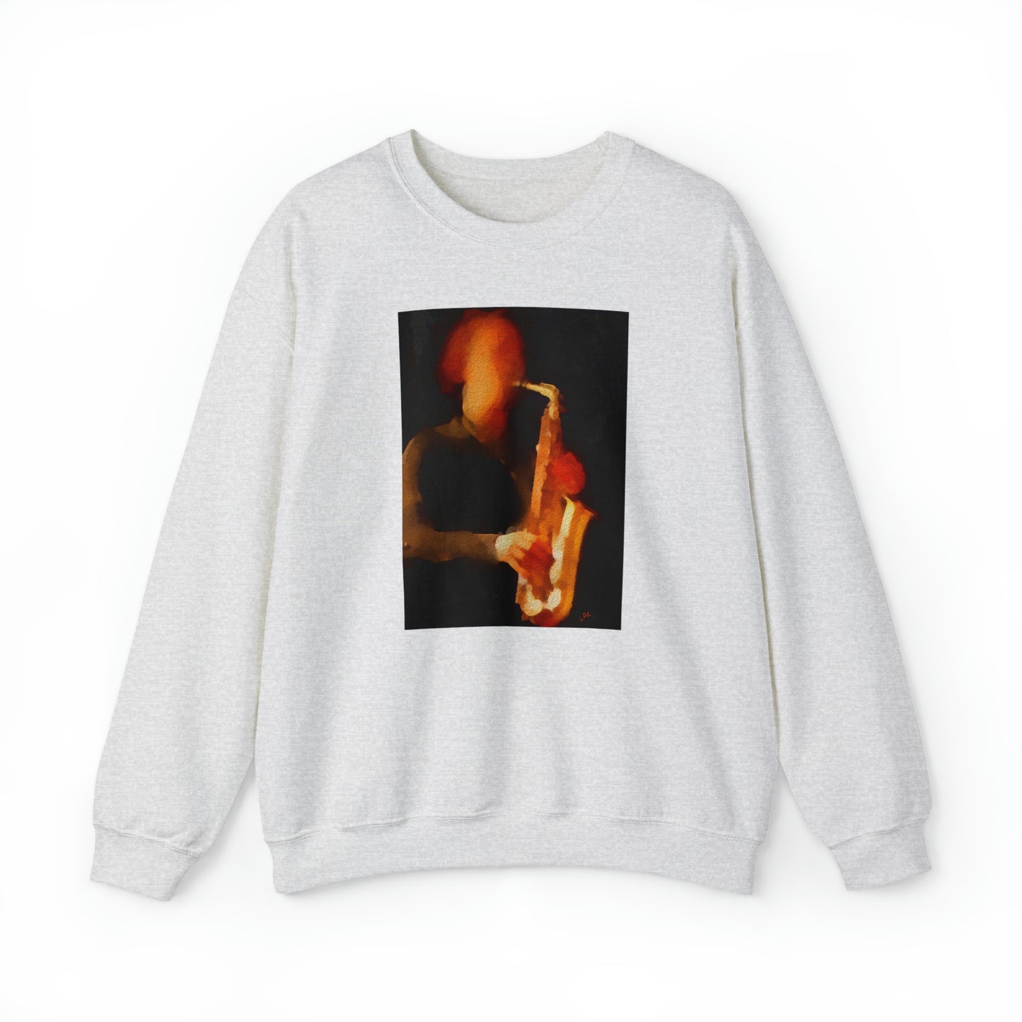 Saxophonist Unisex 50/50 Crewneck Sweatshirt