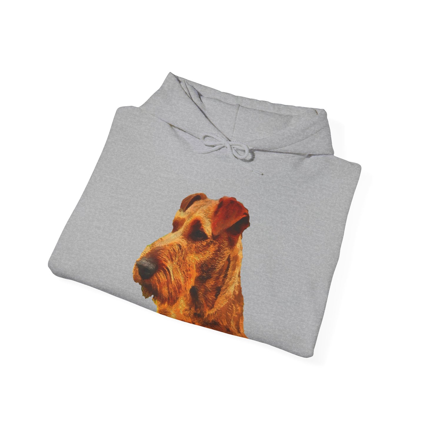 Irish Terrier 'Jocko' Unisex 50/50 Hoodie