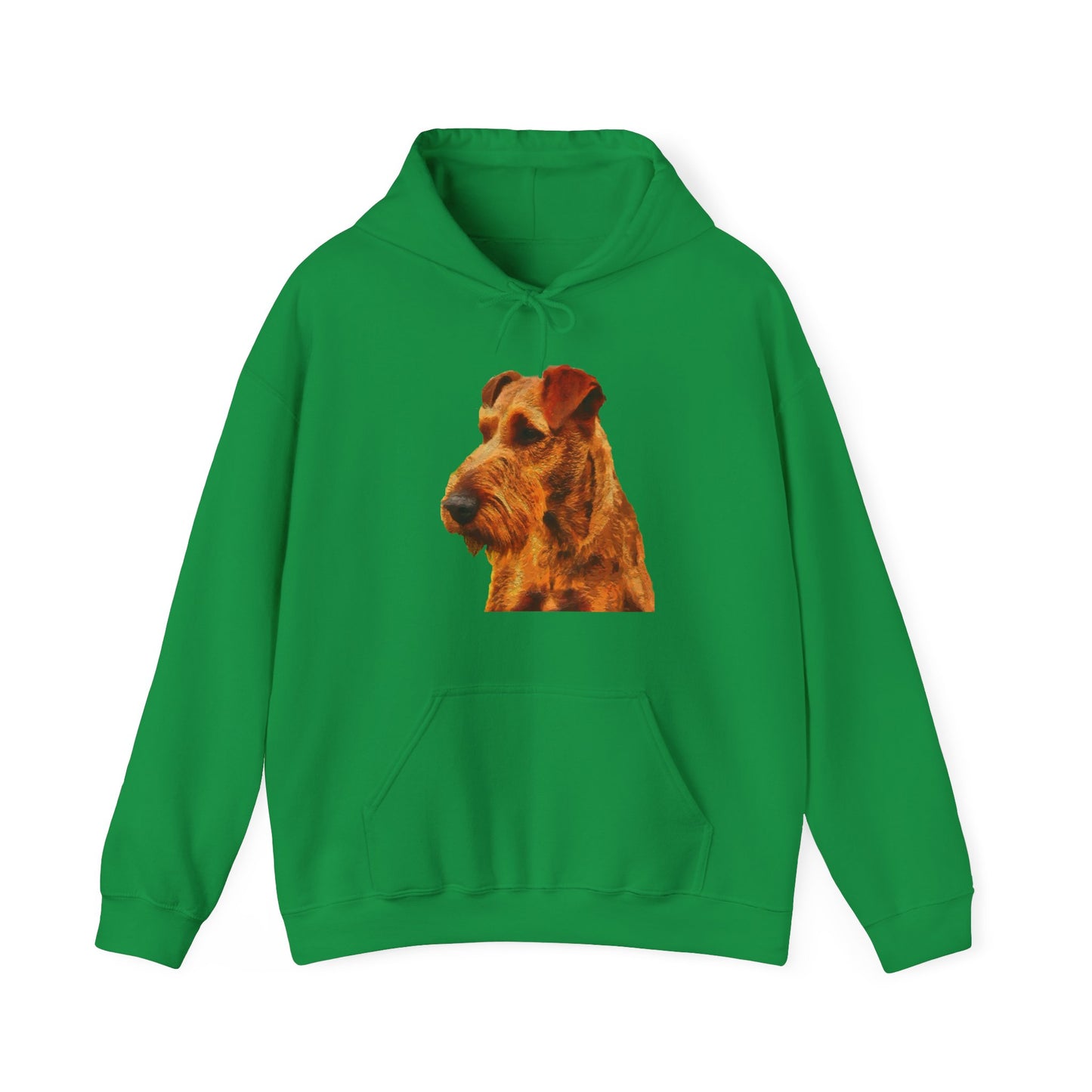 Irish Terrier 'Jocko' Unisex 50/50 Hoodie