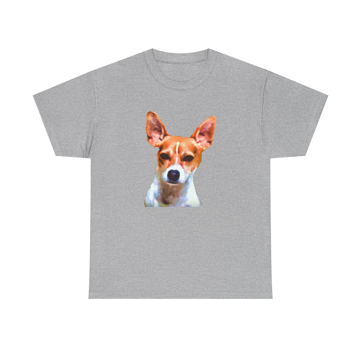 Rat Terrier Unisex Heavy Cotton Tee