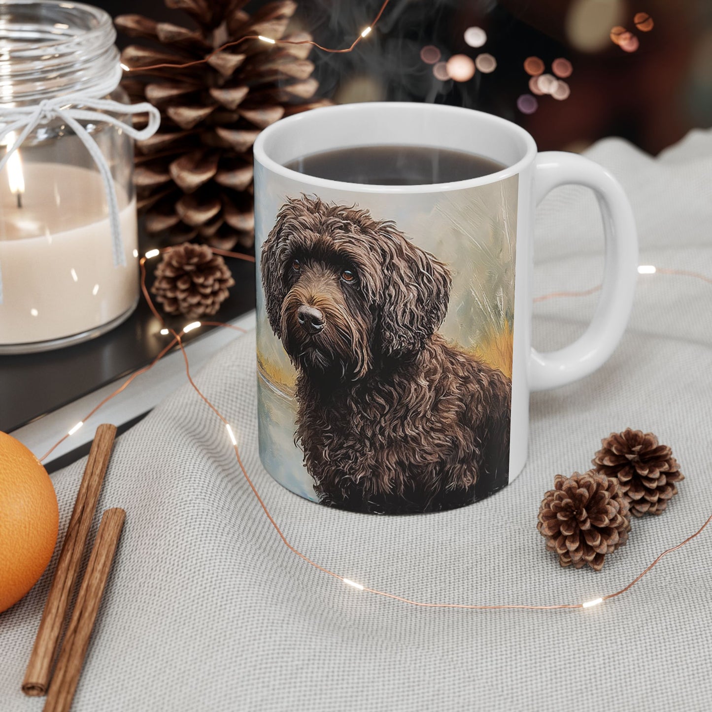 Barbet Ceramic Mug - A Canvas for Affection