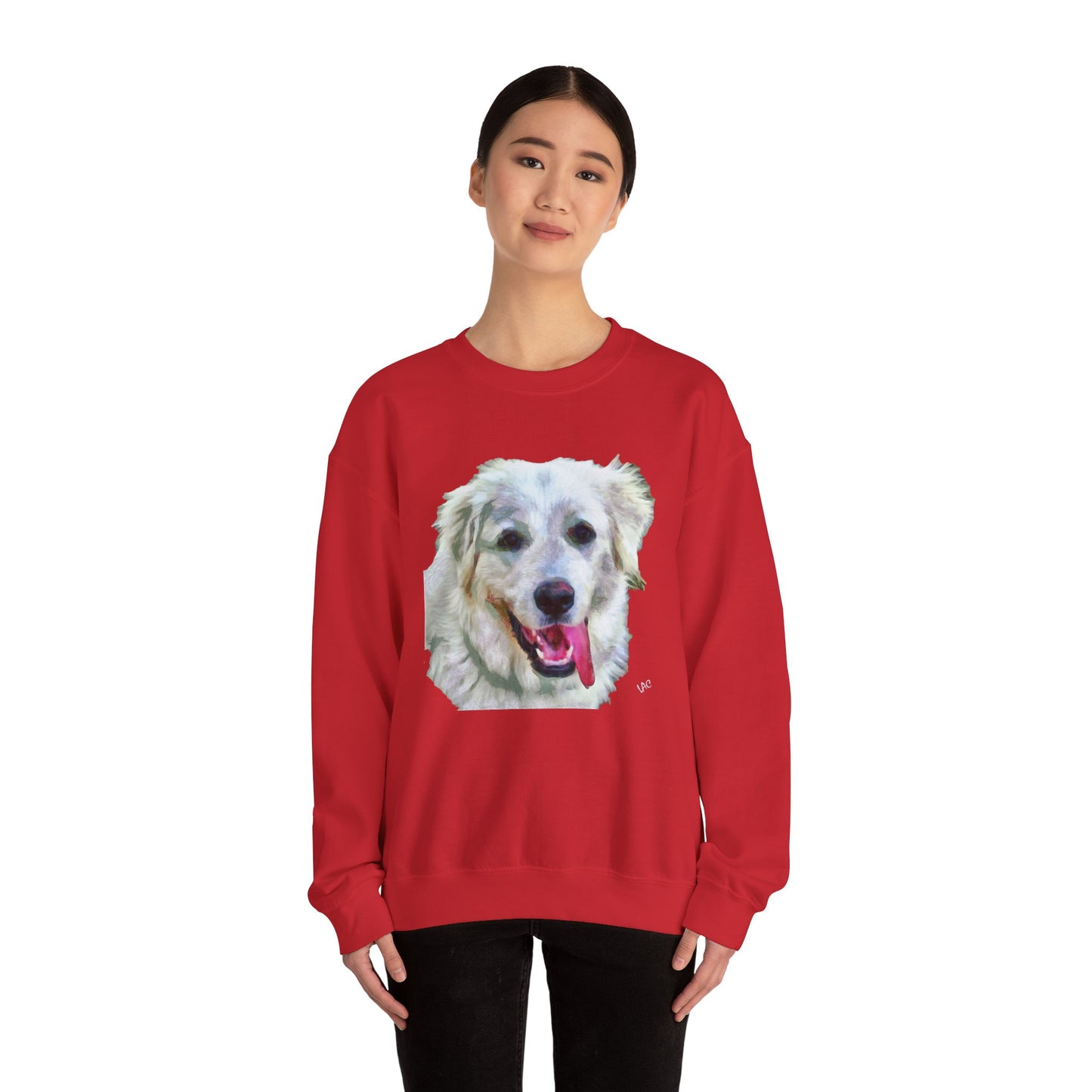 Great Pyrenees Unisex 50/50 Crewneck Sweatshirt