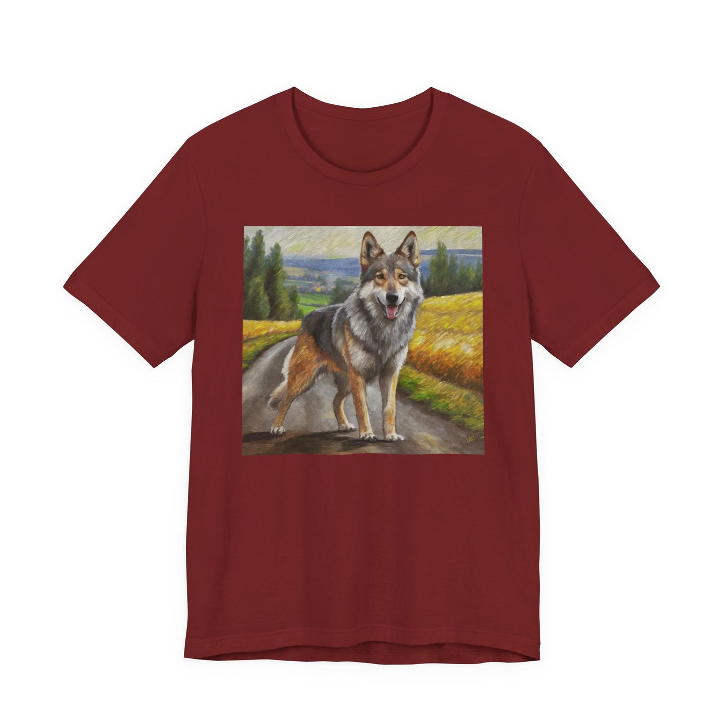 Czechoslovakian Vlciak 'Wolfdog' Unisex Jersey Short Sleeve Tee