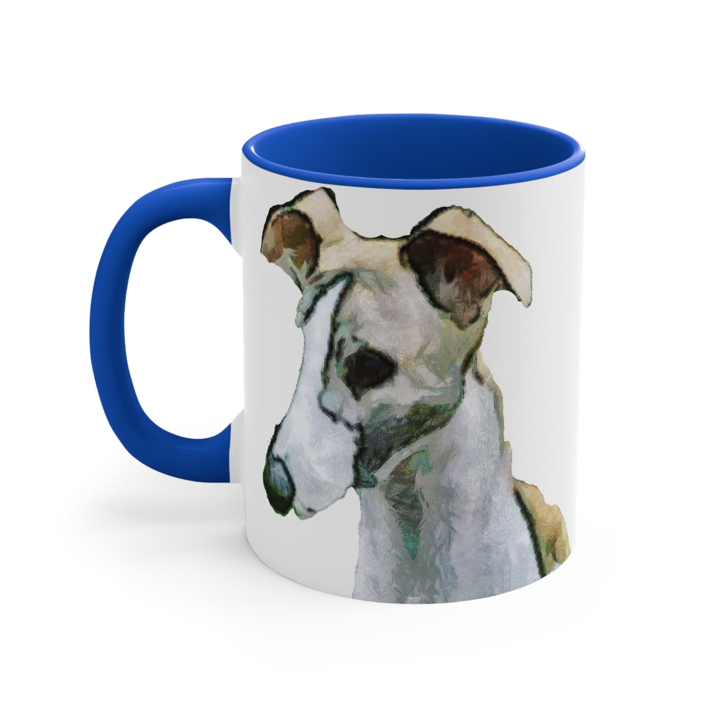 Whippet Accent Coffee Mug, 11oz