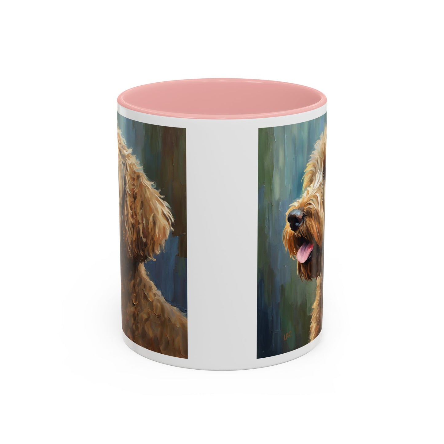 Labradoodle =- Ceramic Accent Mug - 2 Sizes