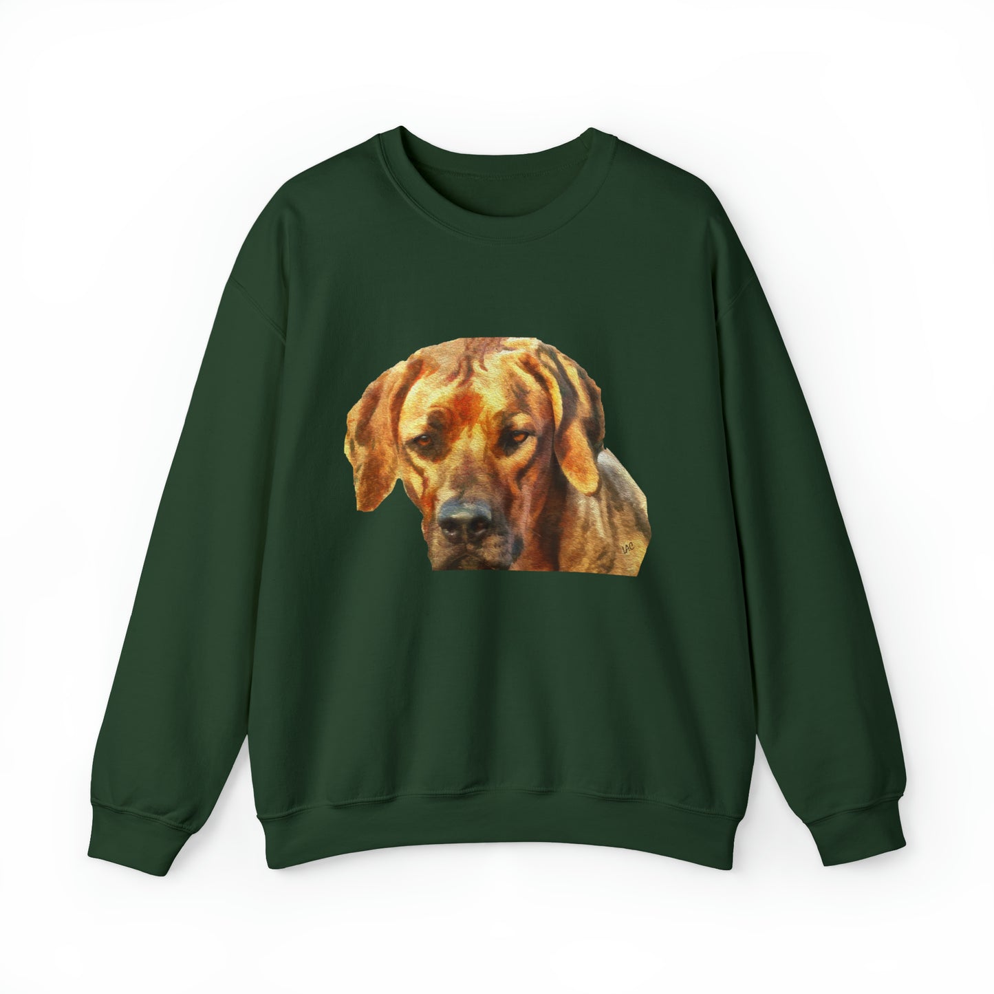 Rhodesian Ridgeback 'Zulu' Unisex 50/50 Crewneck Sweatshirt