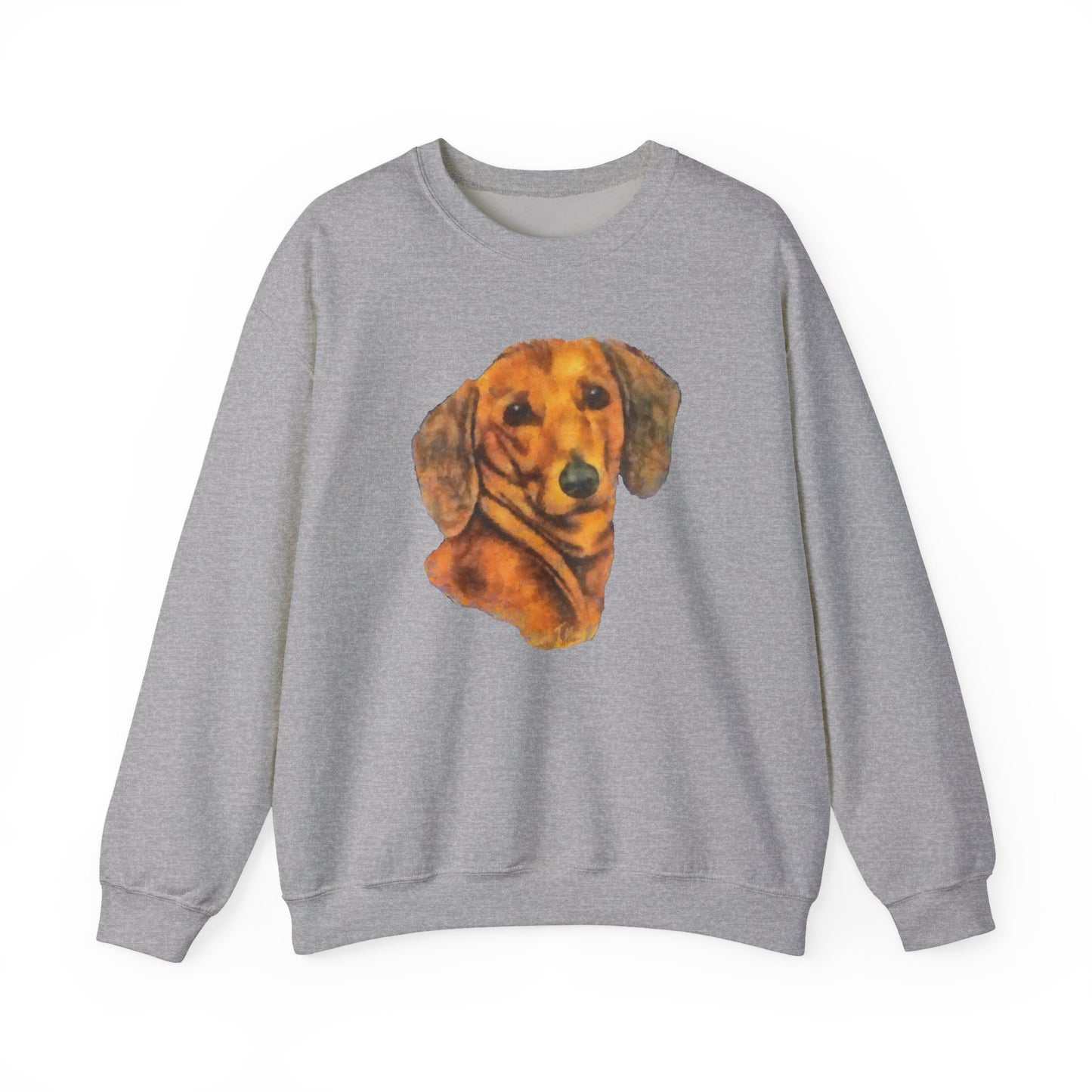Dachshund 'Doxie #1' Unisex 50/50 Crewneck Sweatshirt
