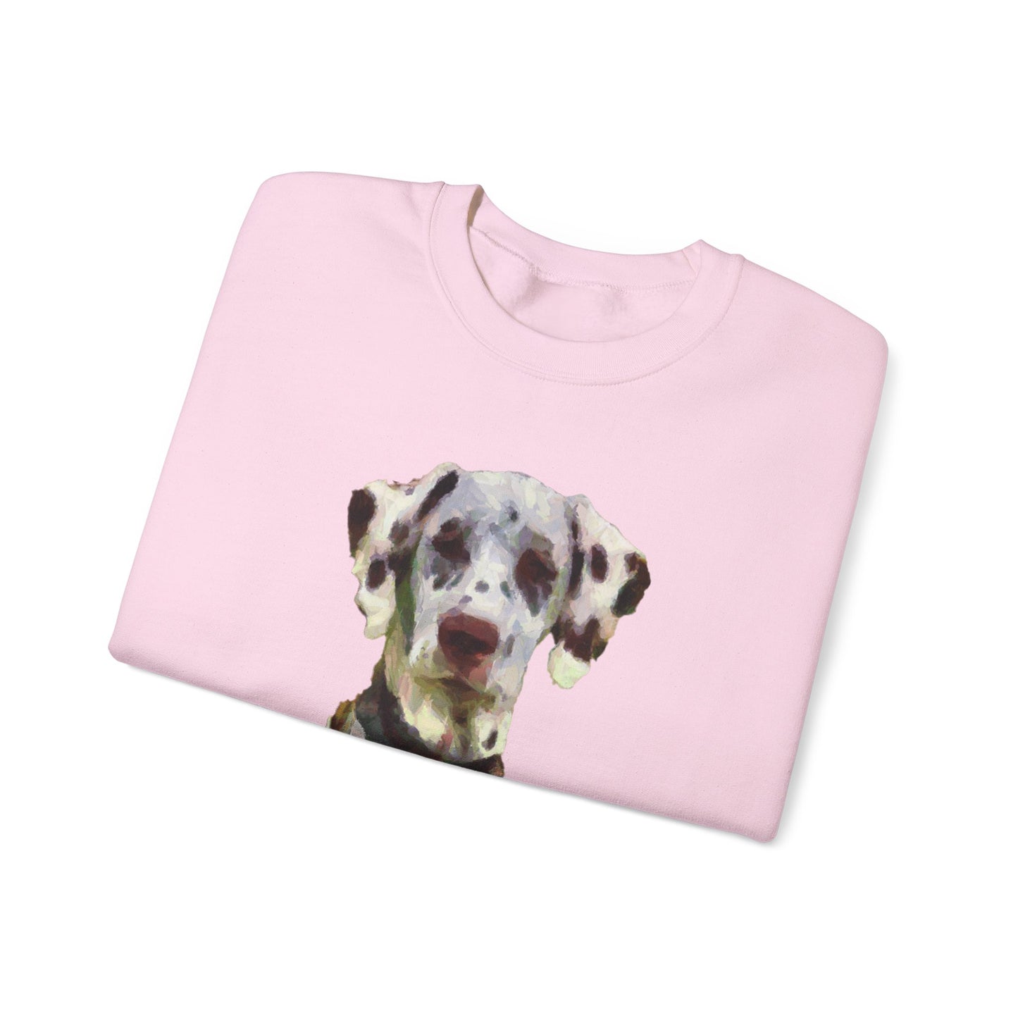 Dalmatian 'Impressionistic' Crewneck Sweatshirt