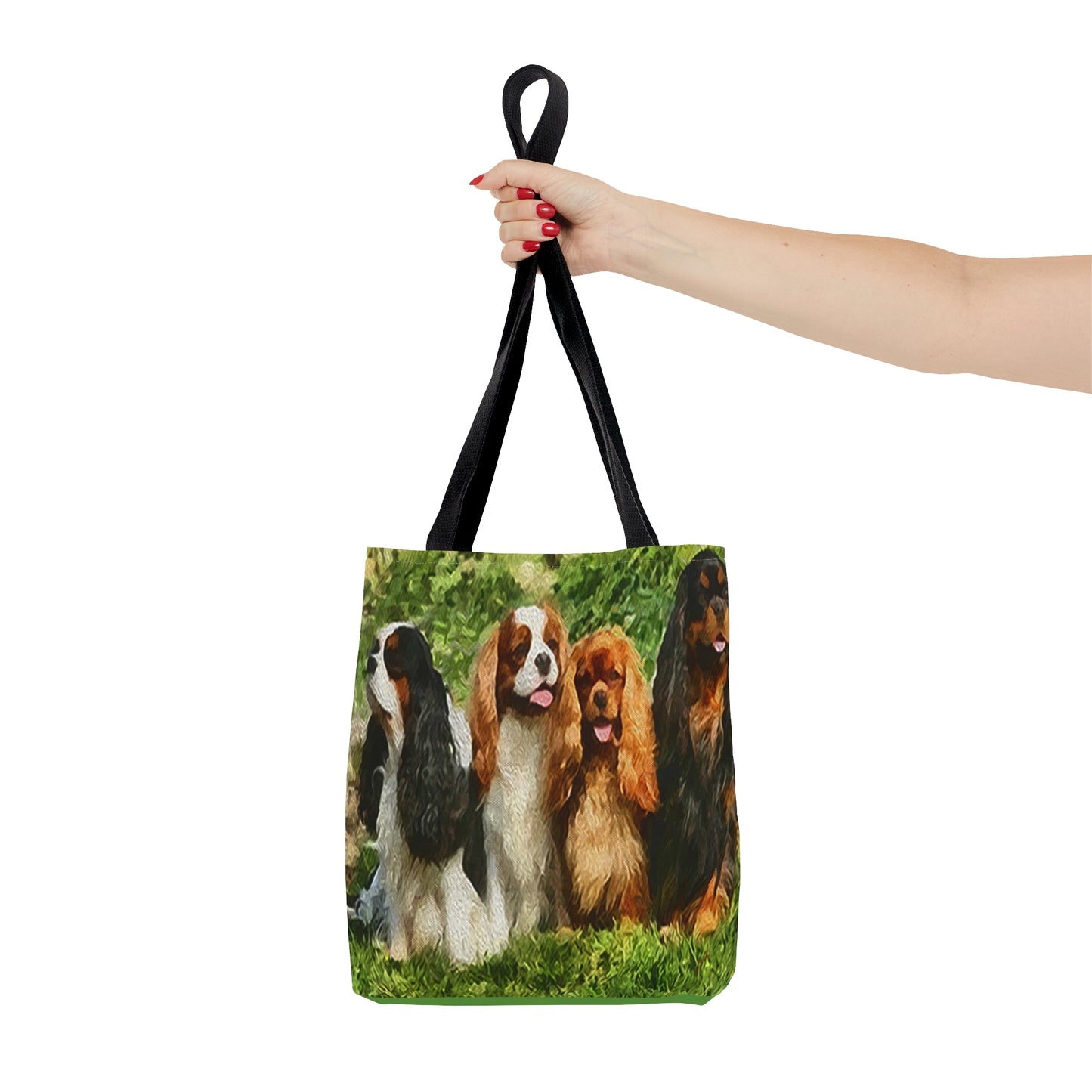 King Charles Spaniels 'Cavalier Club' Tote Bag