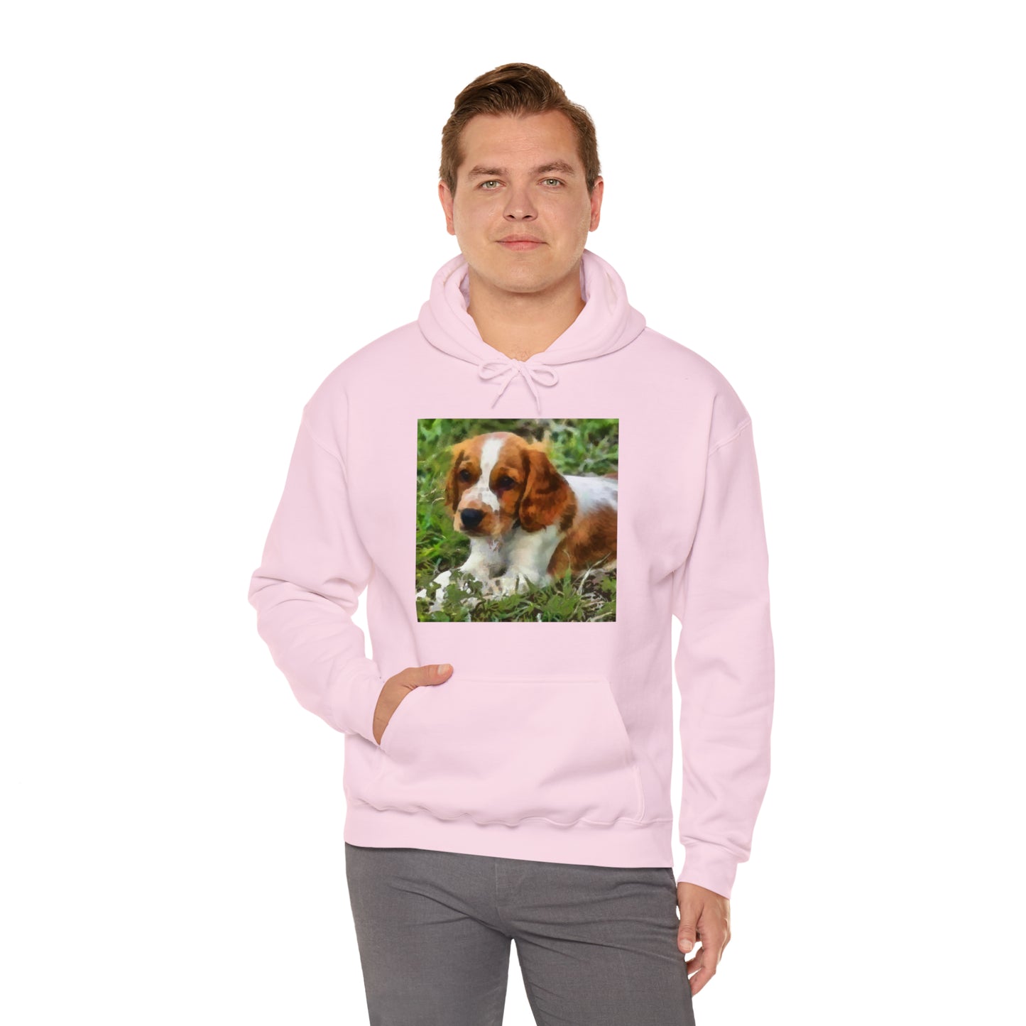 Welsh Springer Spaniel Unisex 50/50 Hoodie