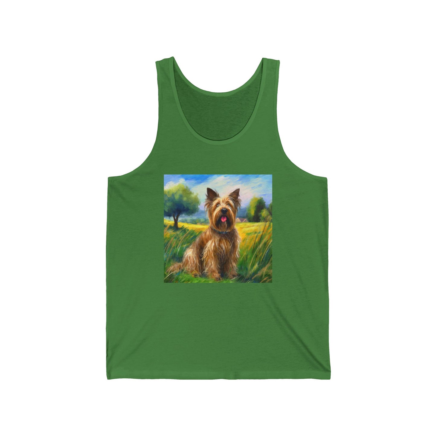 Briard - Unisex Jersey Tank Top