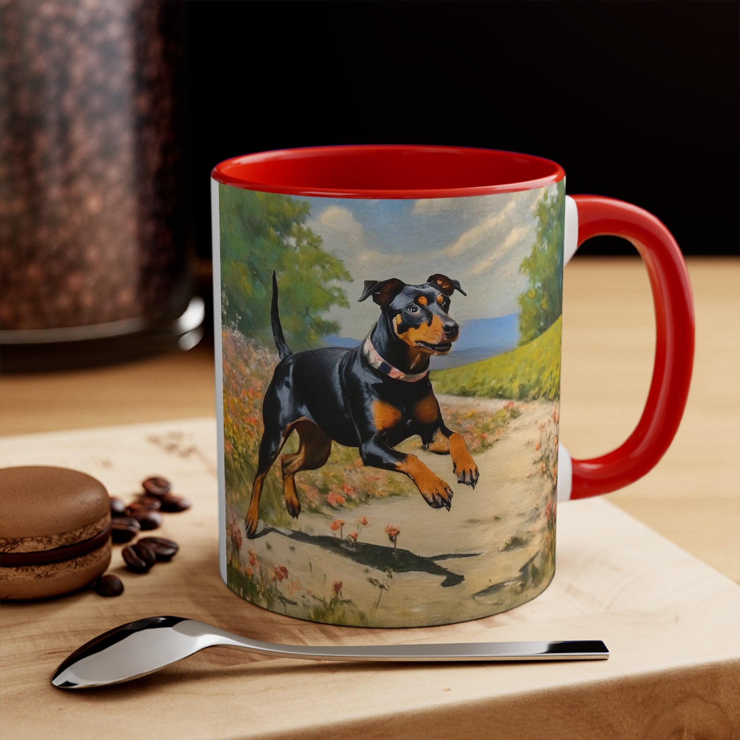 Manchester Terrier 11oz Ceramic Accent Mug