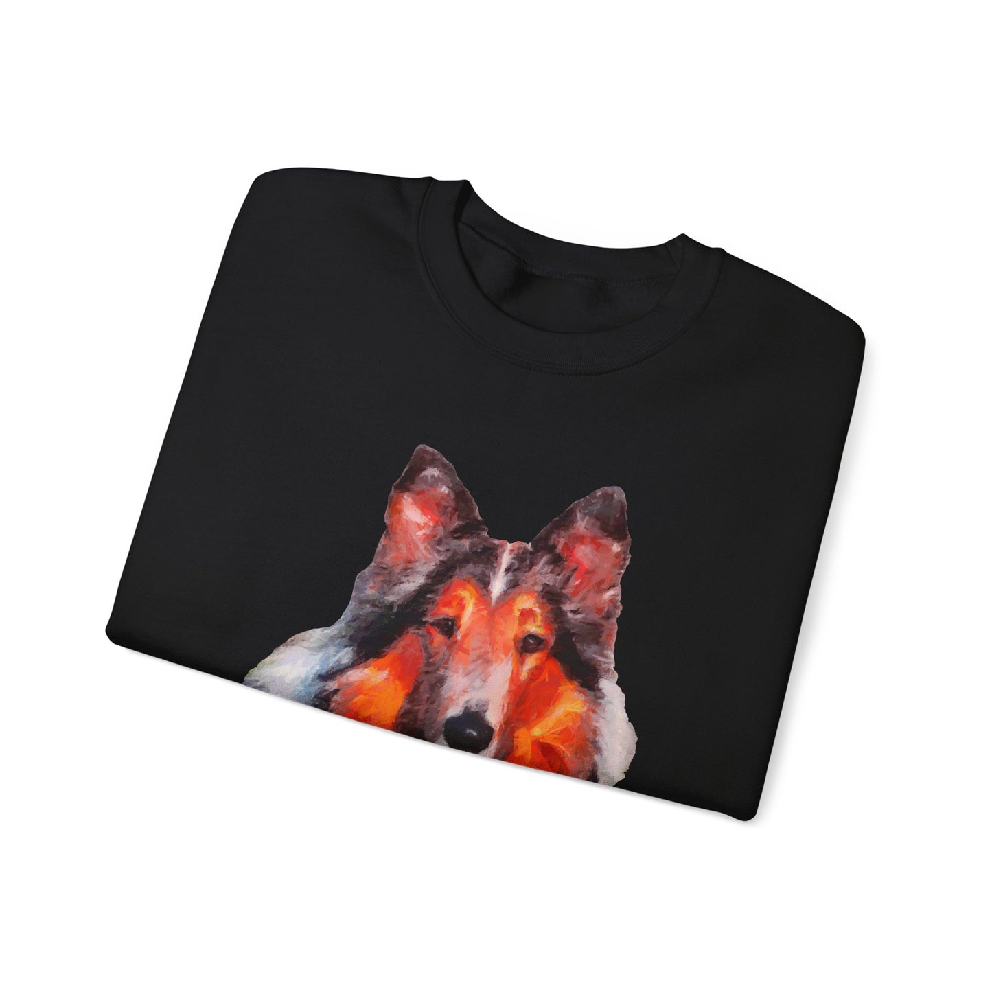 Rough Coated Collie - Cozy Companion Crewneck Sweatshirt