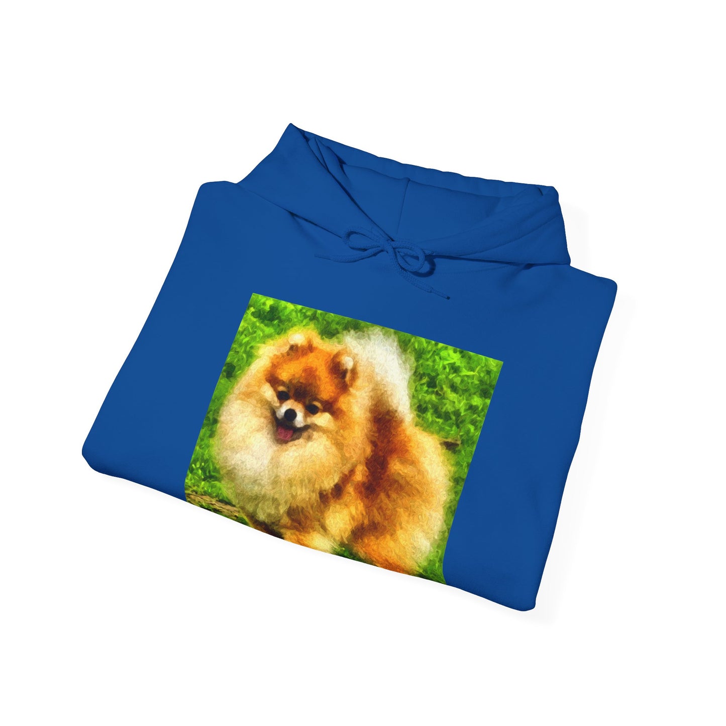 Pomeranian 'Pom Pom' Unisex 50/50 Hoodie