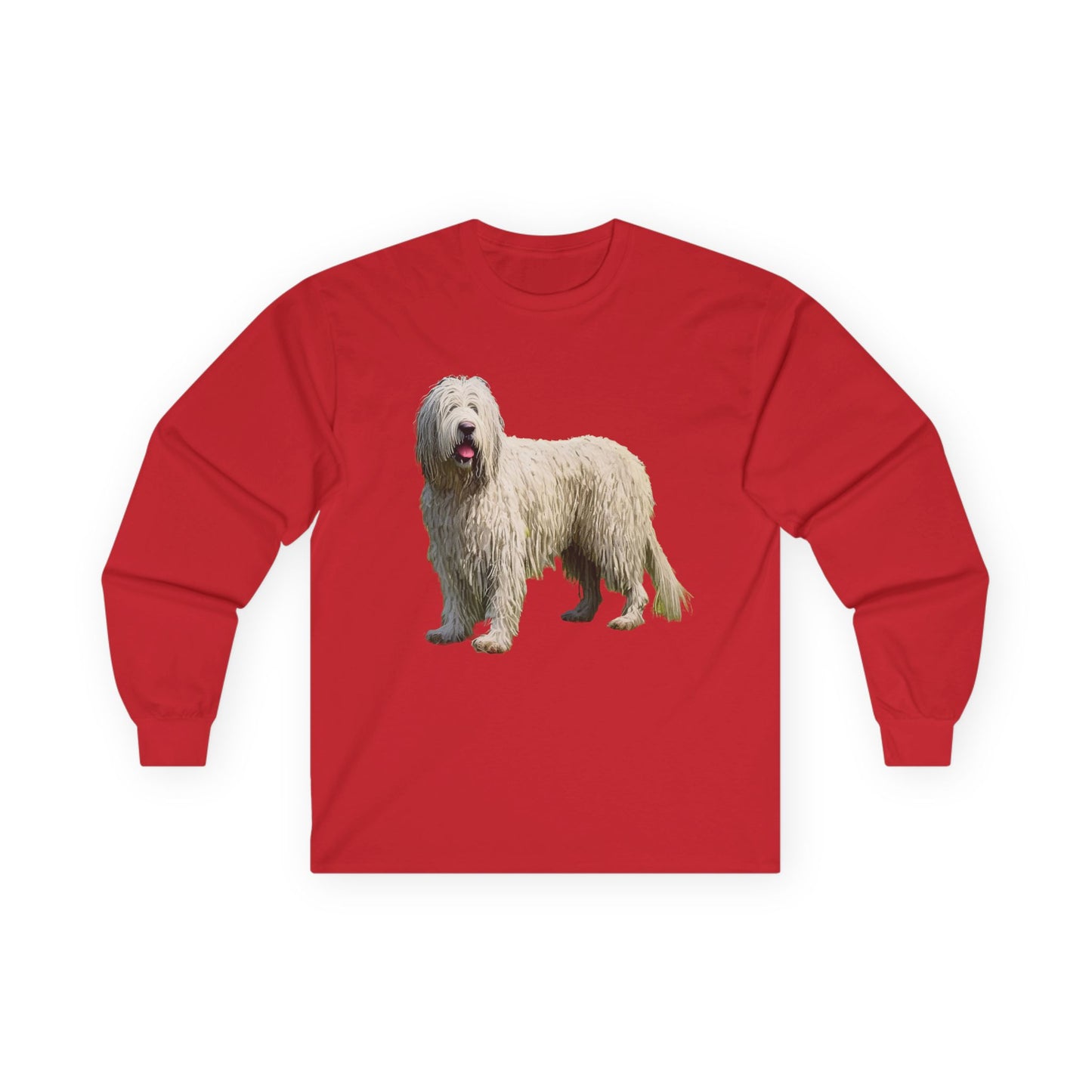 Hungarian Komondor Unisex Classic Cotton Long Sleeve Tee