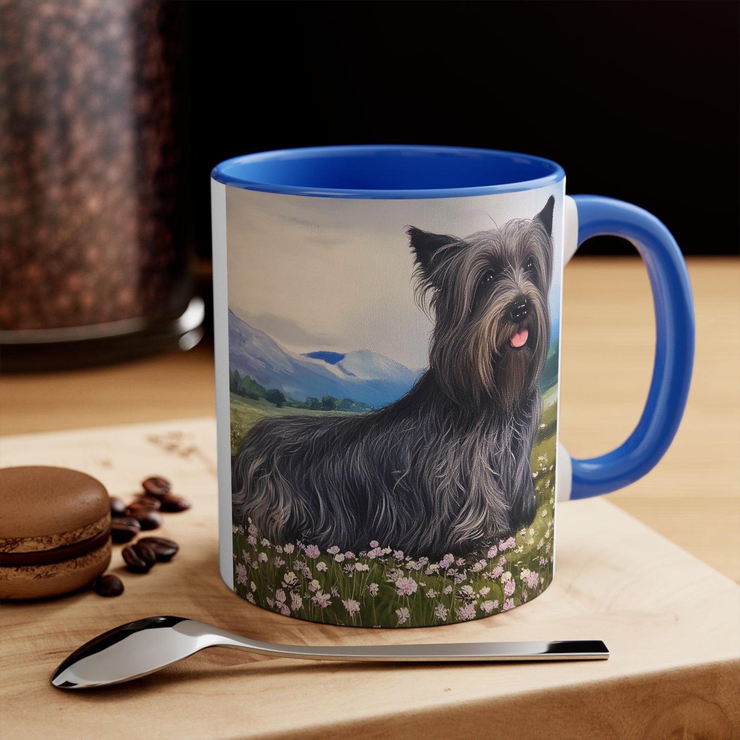 Skye Terrier 11oz Ceramic Accent Mug