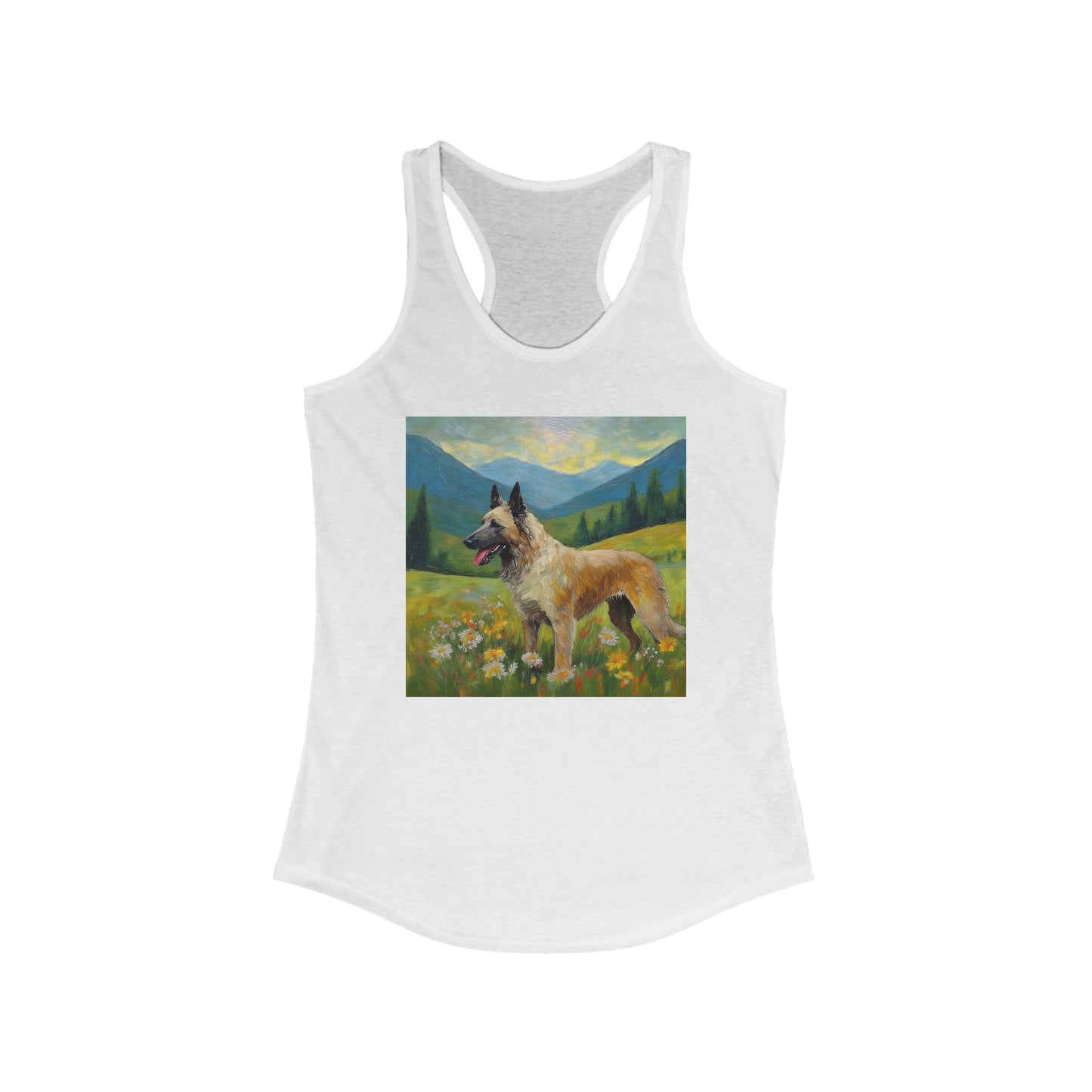 Belgian Laekenois Women's Classic Racerback Tank