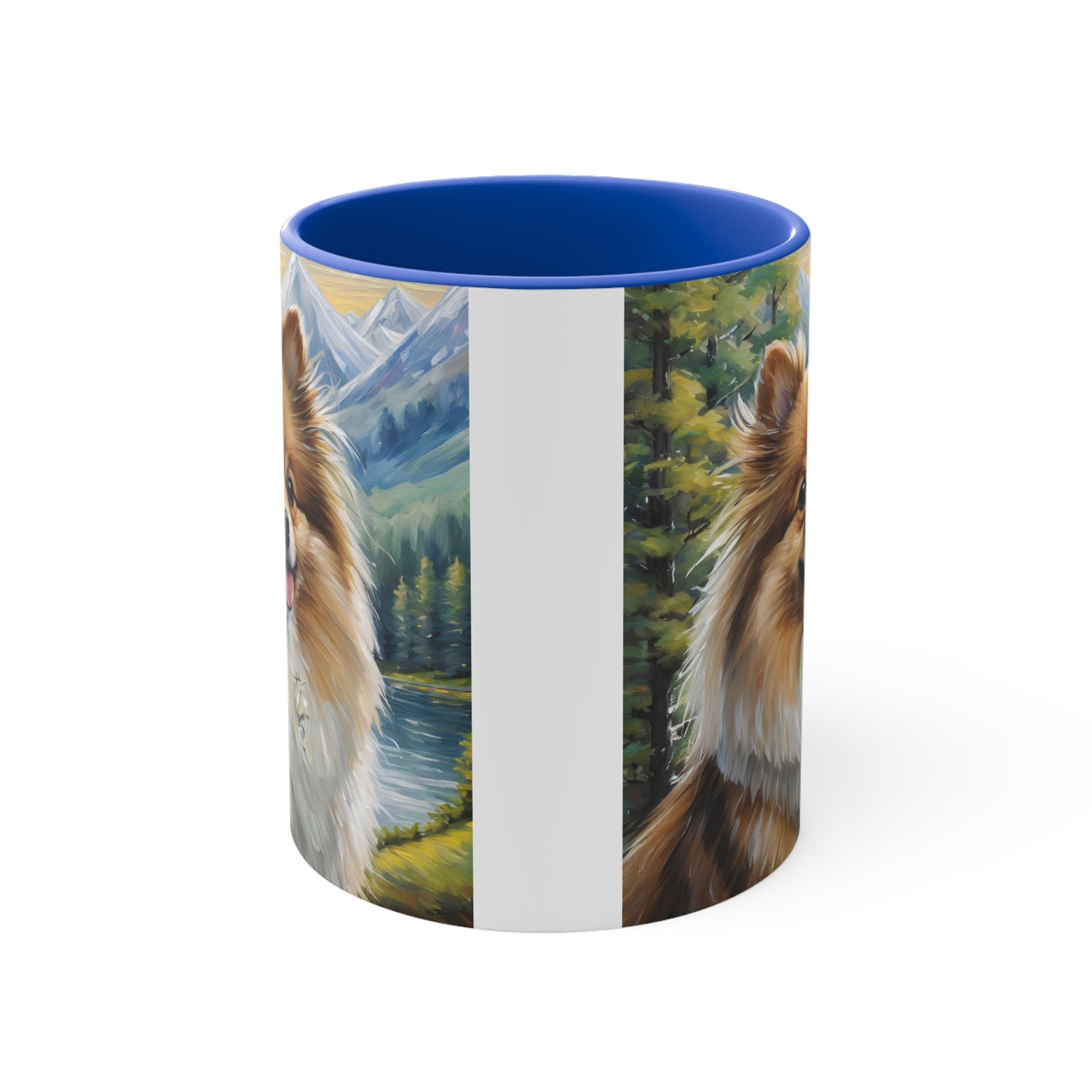 German Spitz 11oz Ceramic Accent Mug