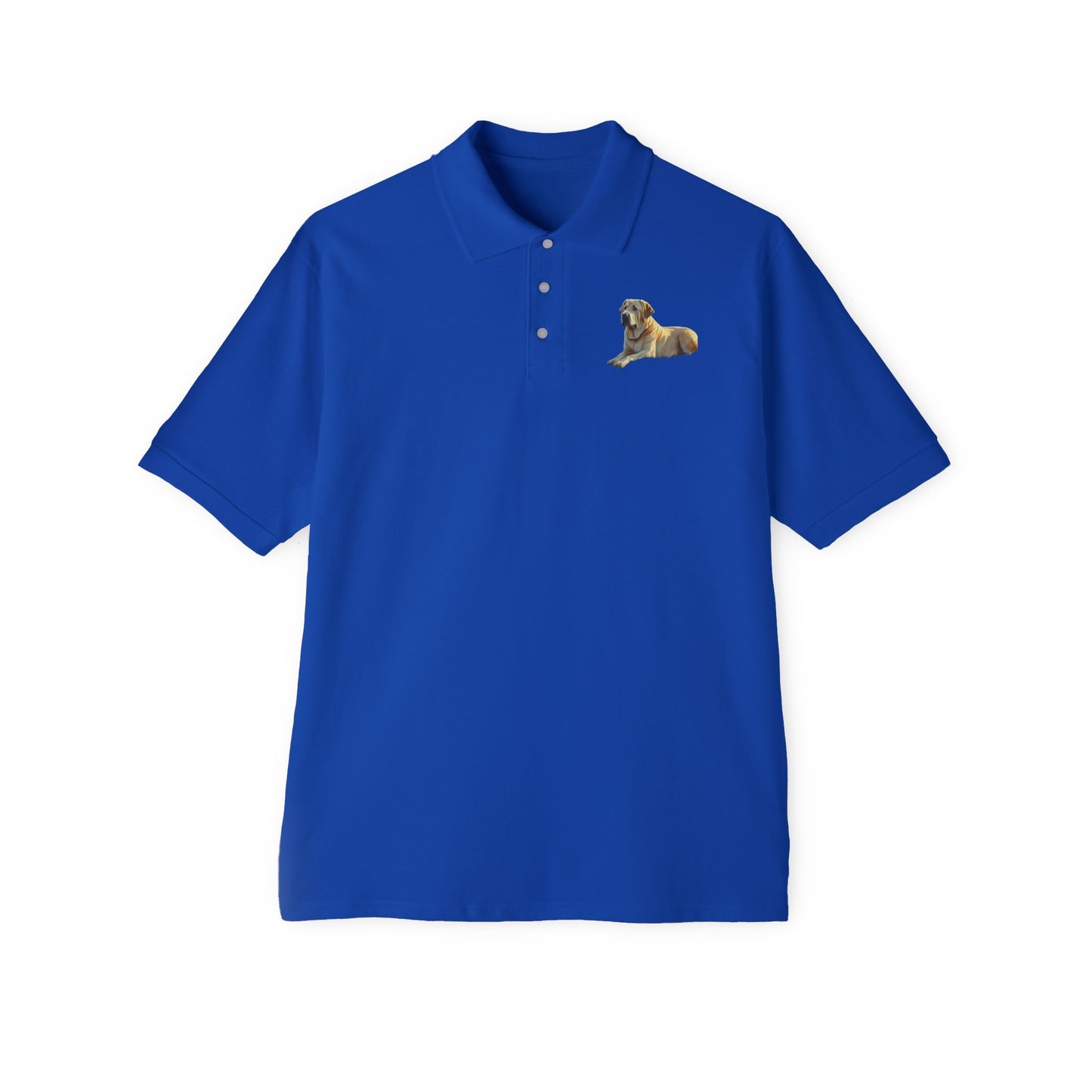Broholmer - Danish Mastiff Men's Piqué Polo Shirt