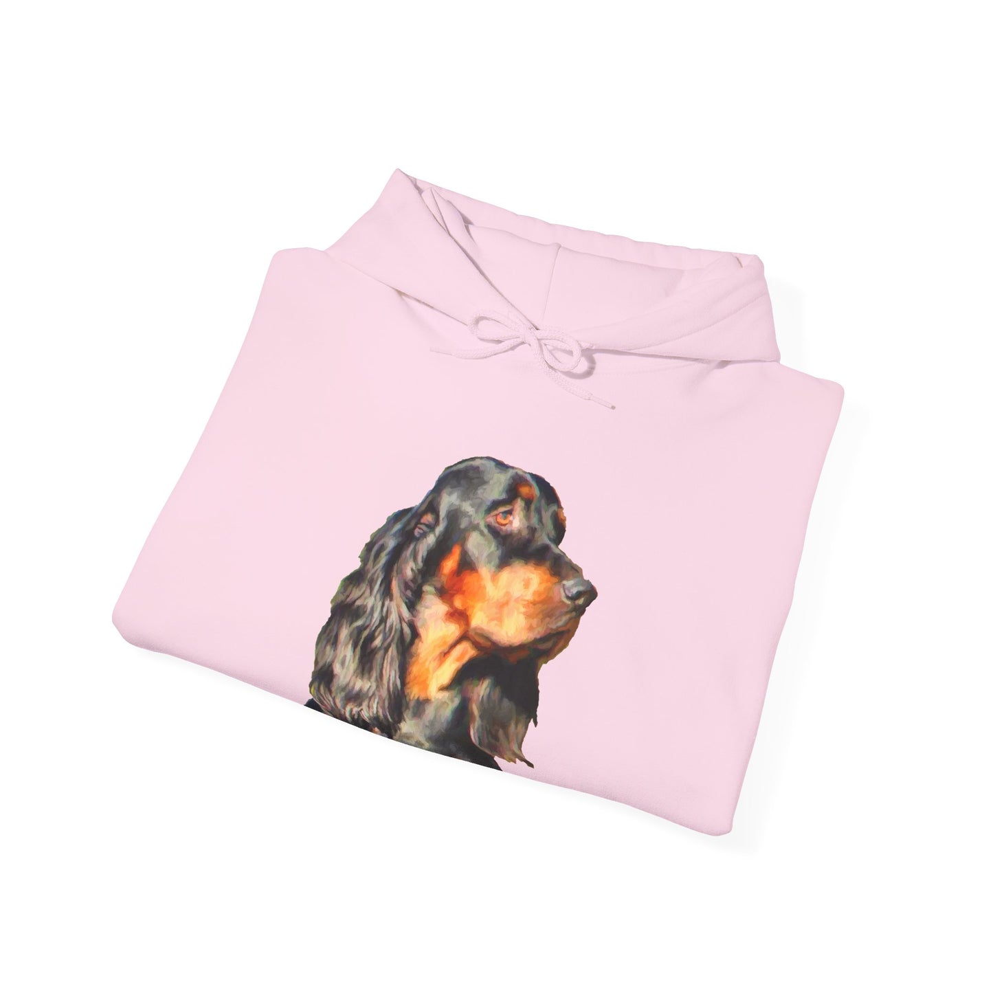Gordon Setter 'Angus' Unisex 50/50 Hoodie