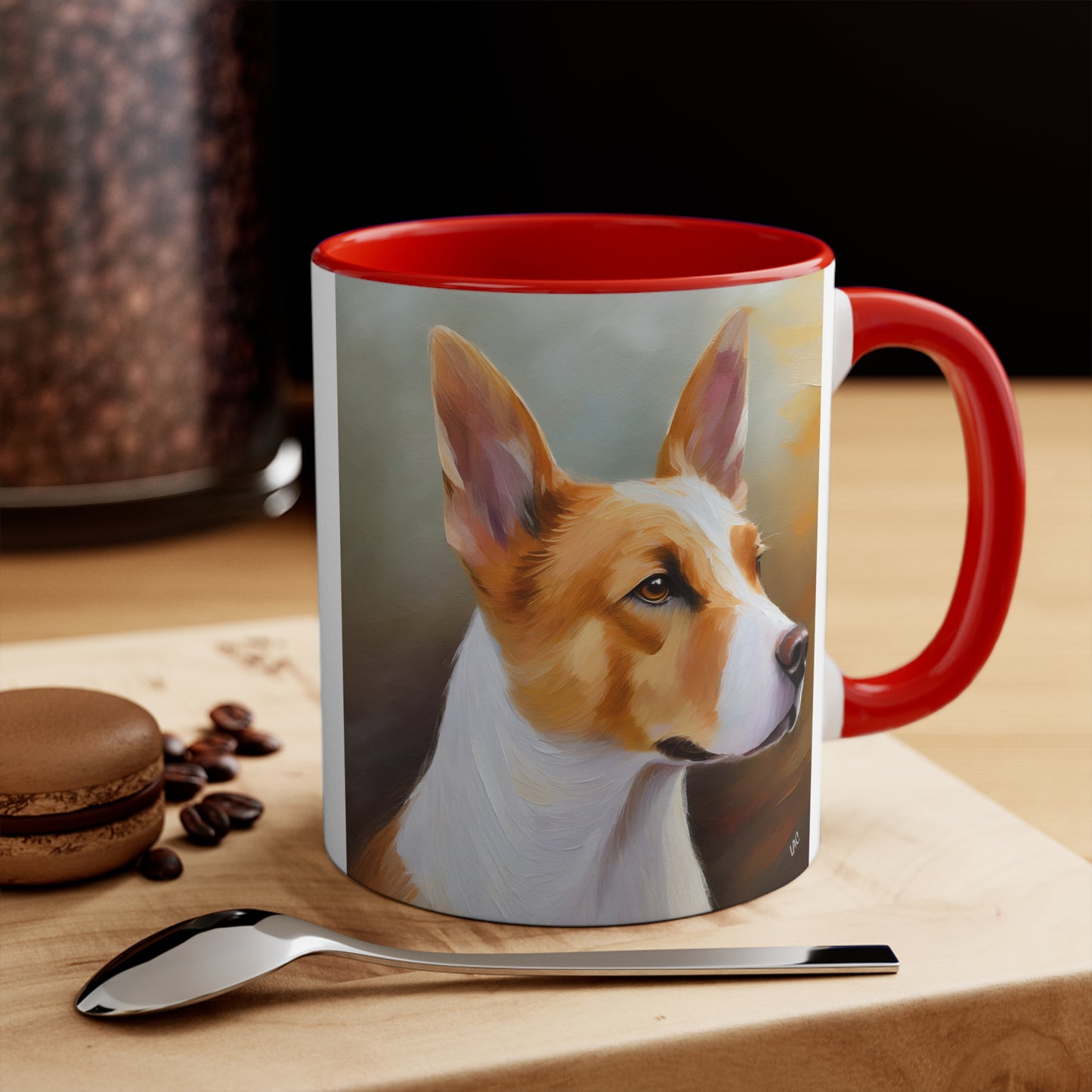 Canaan Dog of Israel 11oz Ceramic Accent Mug