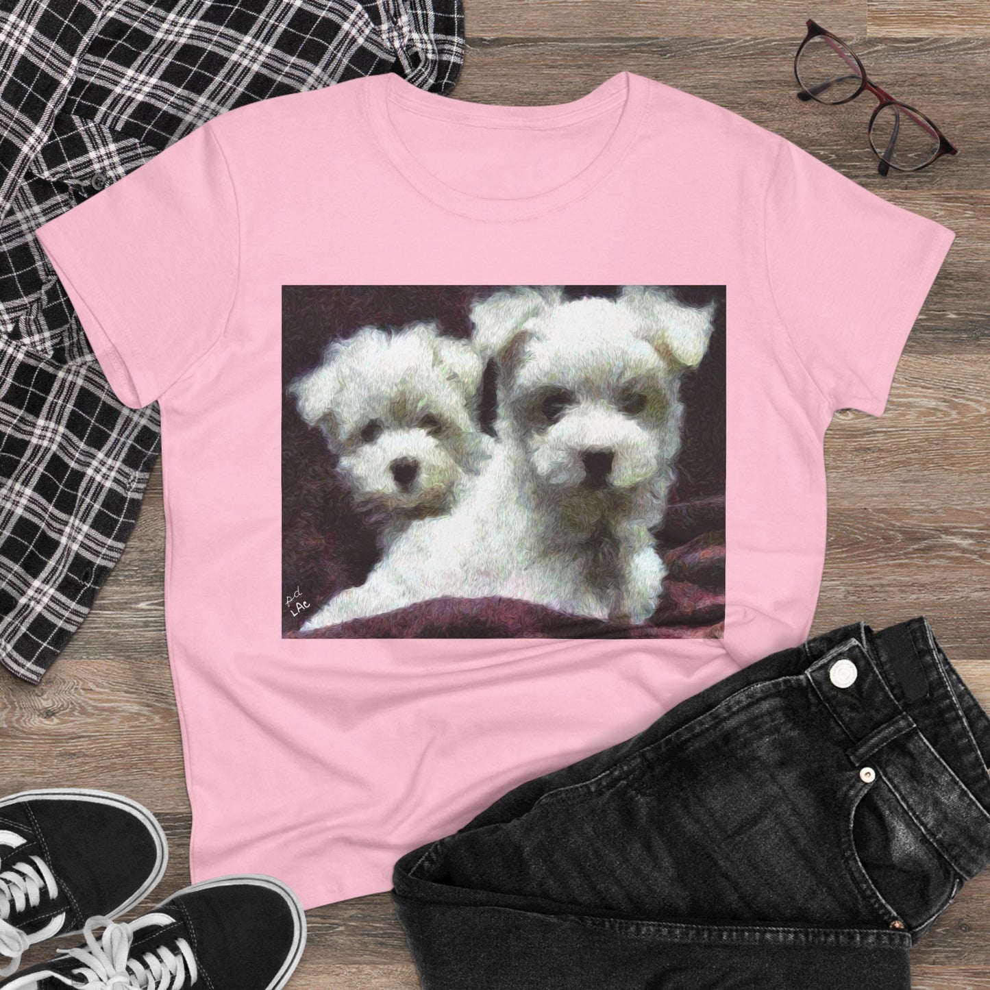 Maltese Women's Midweight Cotton Tee