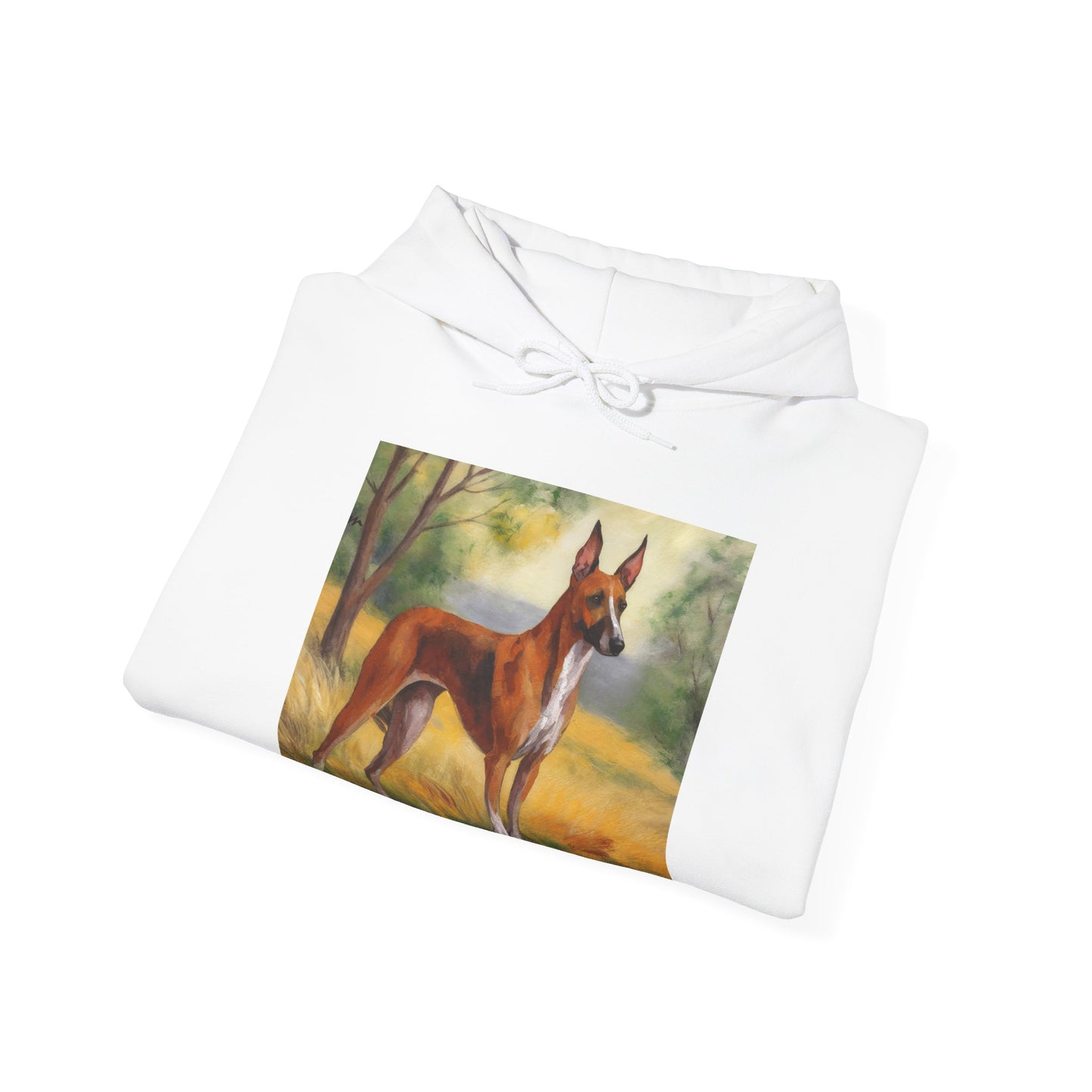 Azawakh 'Tuareg Sloughi' Unisex 50/50 Hooded Sweatshirt