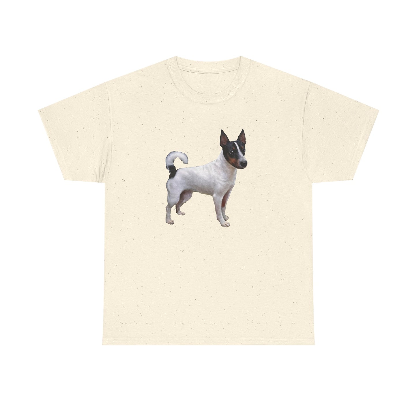 Japanese Terrier Cute Dog Unisex Heavy Cotton Tee for Animal Lovers