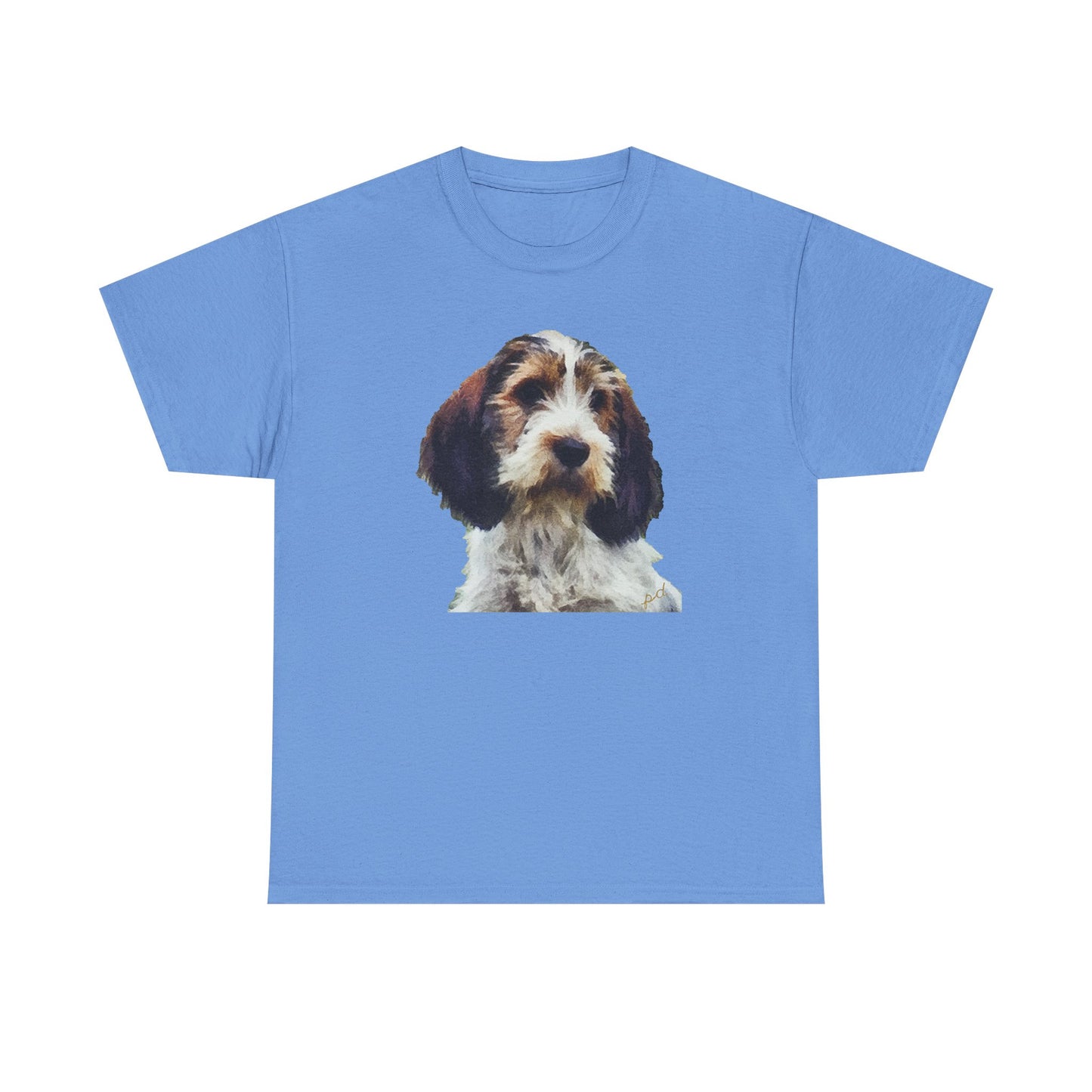 Petit Basset Griffon Unisex Heavy Cotton Tee