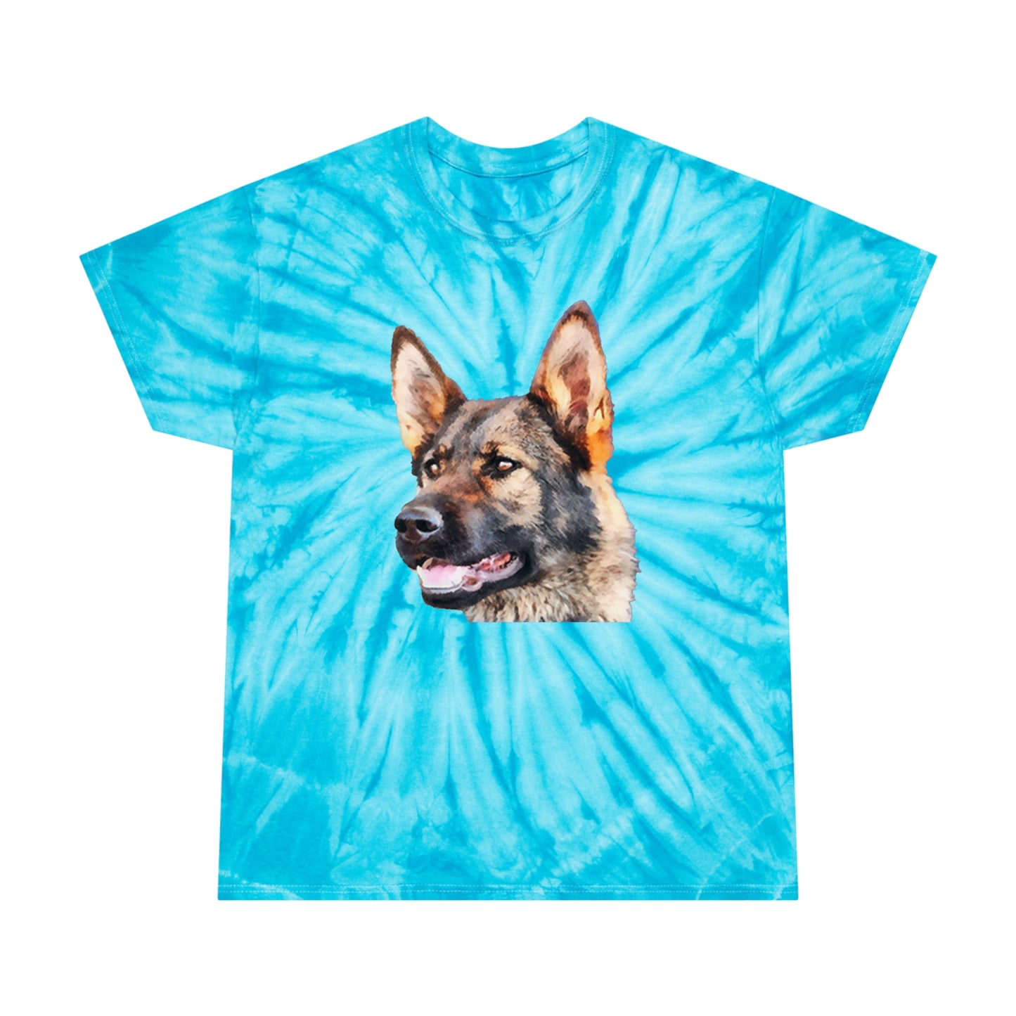 German Shepherd Cyclone Tie-Dye Tee