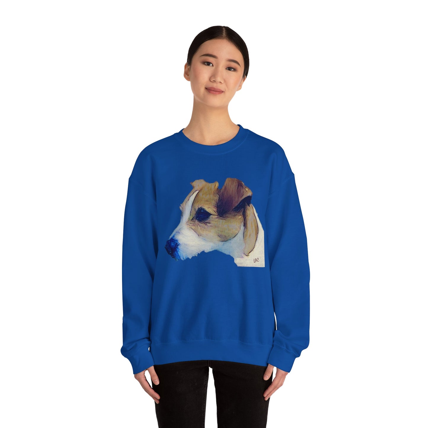 Parson Jack Russell Terrier Unisex Crewneck Sweatshirt
