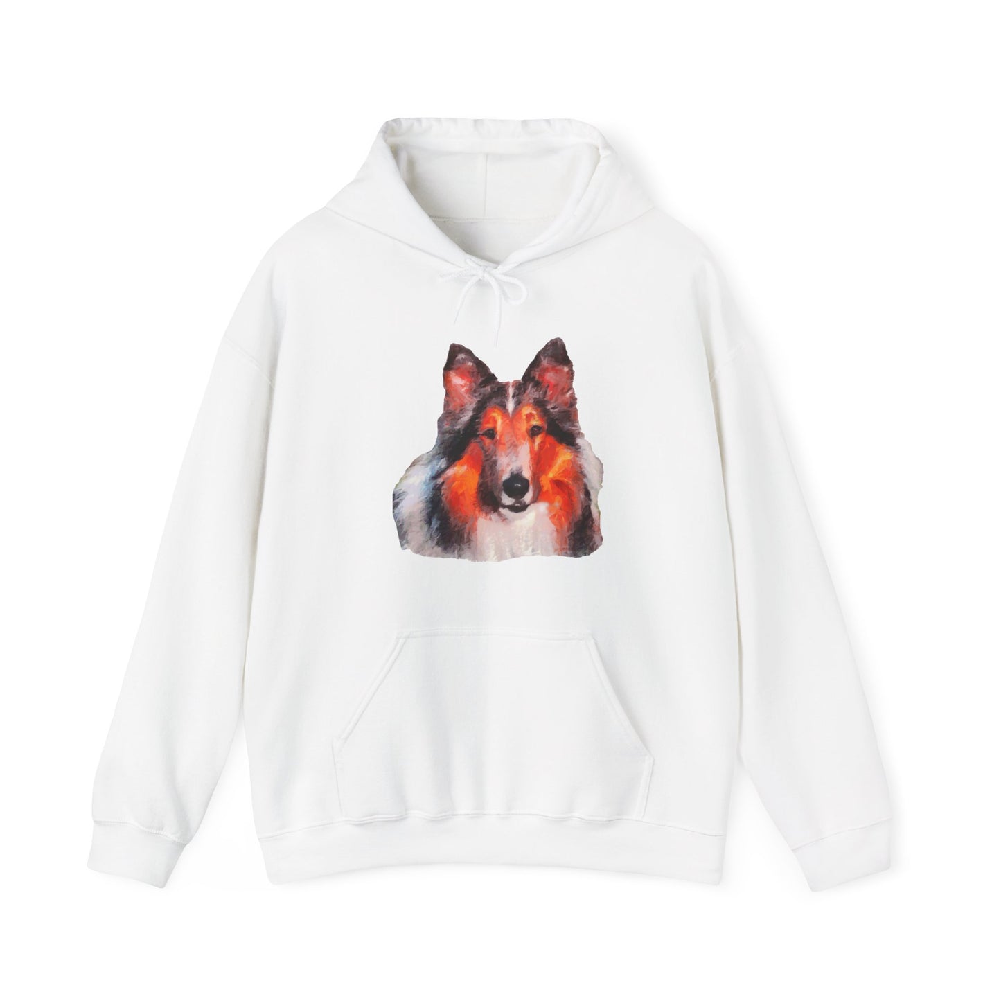 Rough Coated Collie Love Unisex Hoodie