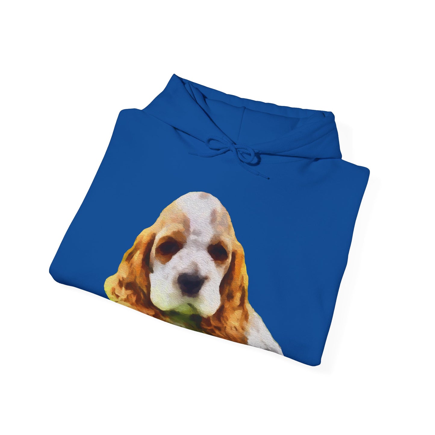 Cocker Spaniel 'Hogan' Unisex 50/50 Hooded Sweatshirt