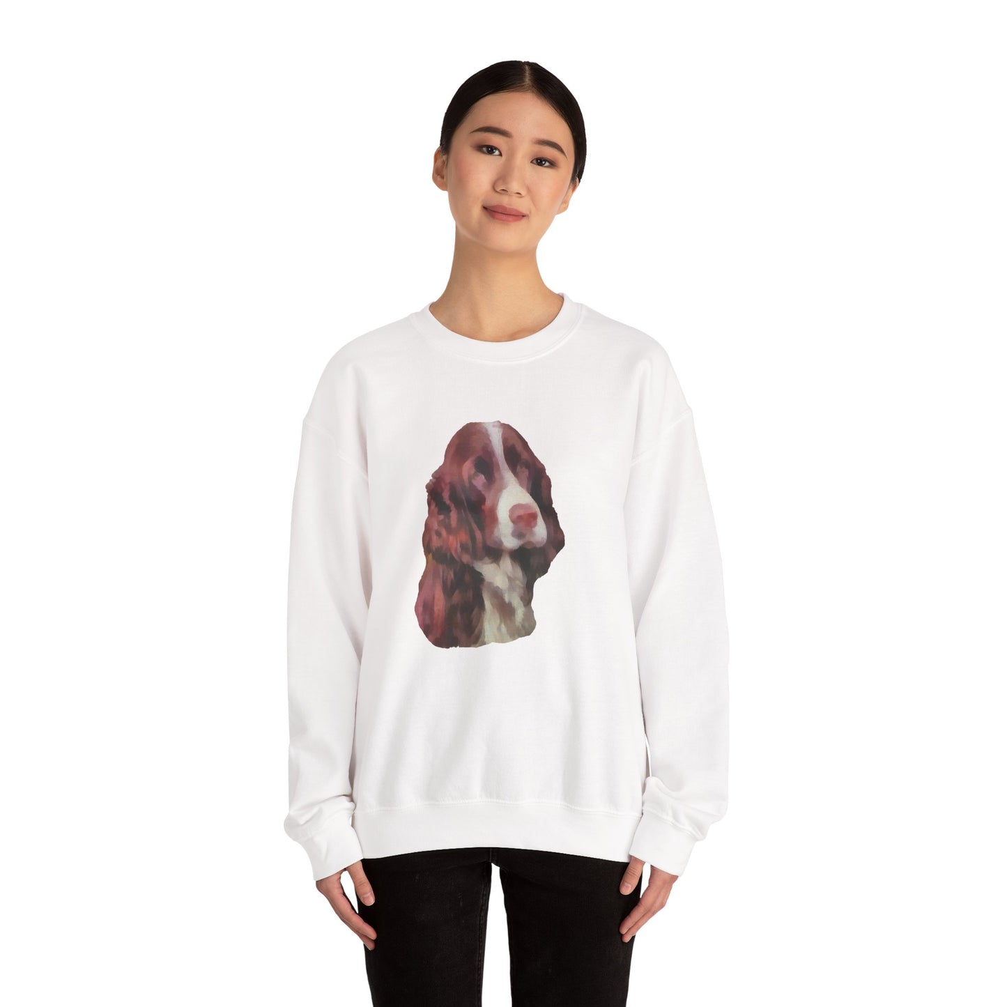 English Springer Spaniel Unisex 50/50 Crewneck Sweatshirt