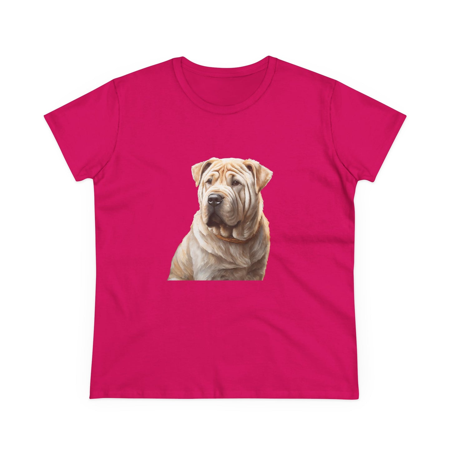 Chinese Shar-Pei Women's Midweight Cotton Tee