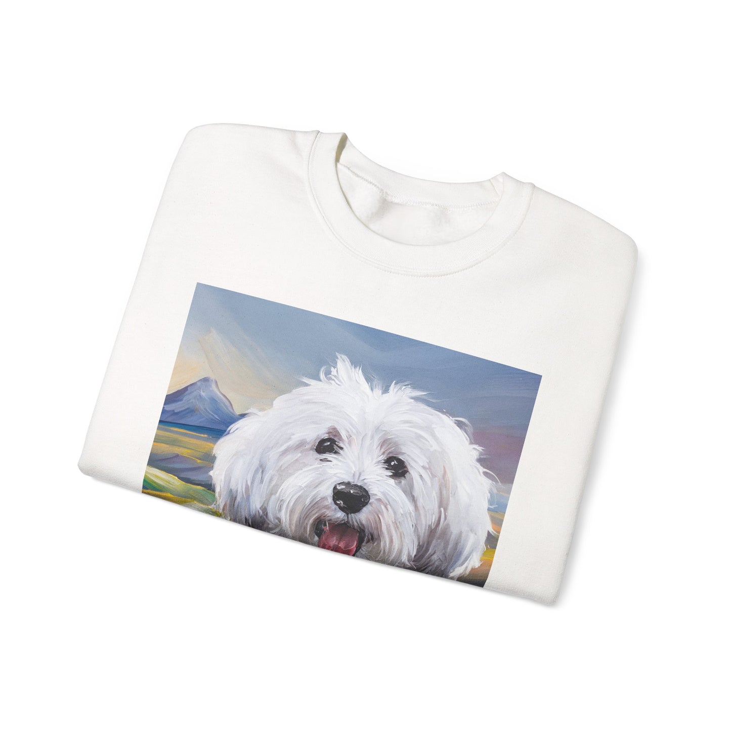 Coton de Tulear Cozy Unisex Crewneck Sweatshirt