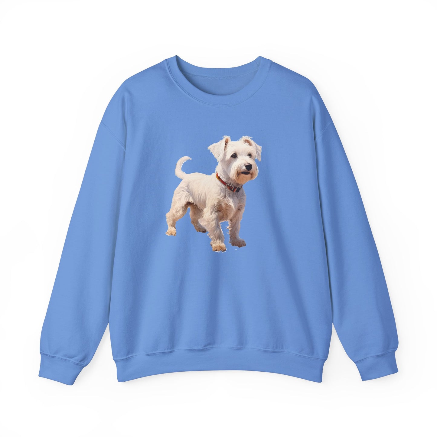 Sealyham Terrier Unisex 50/50 Crewneck Sweatshirt