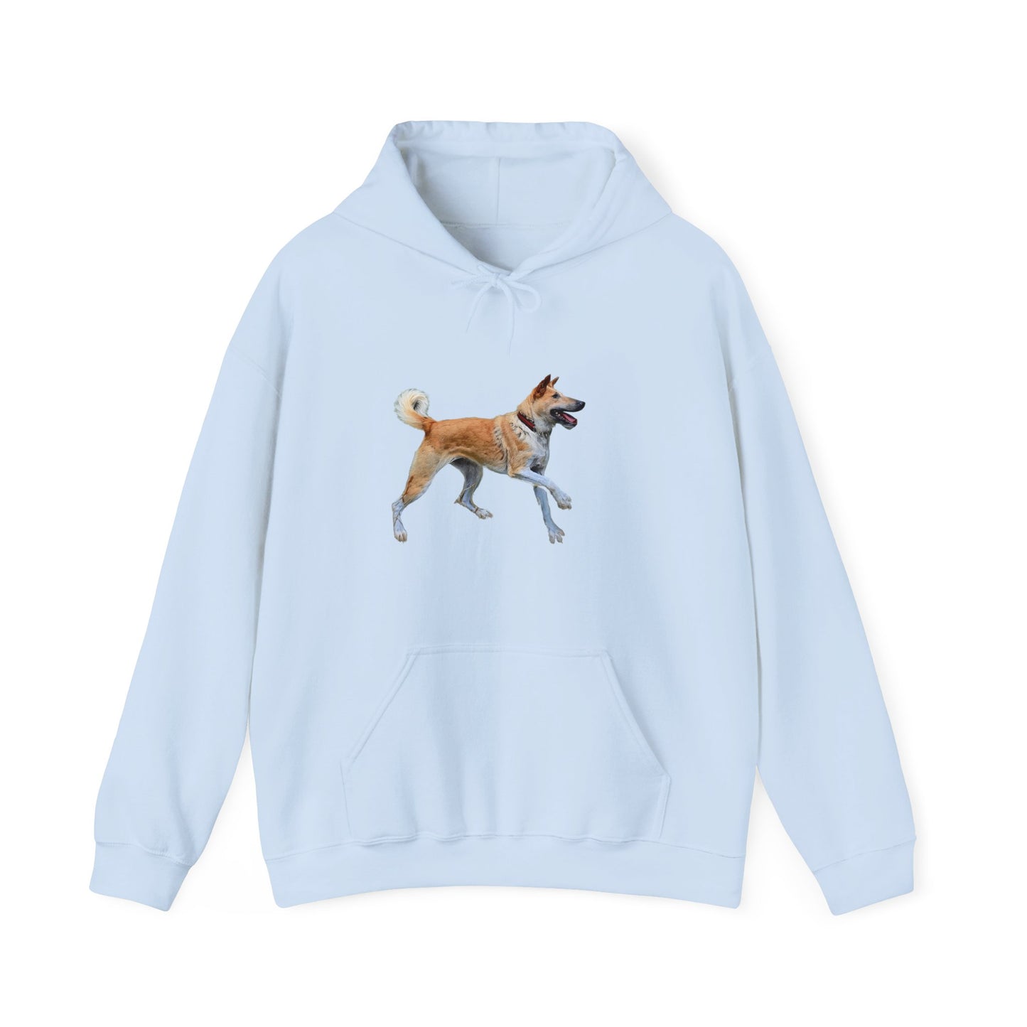 Korean Jindo 50/50 Hooded Sweatshirt