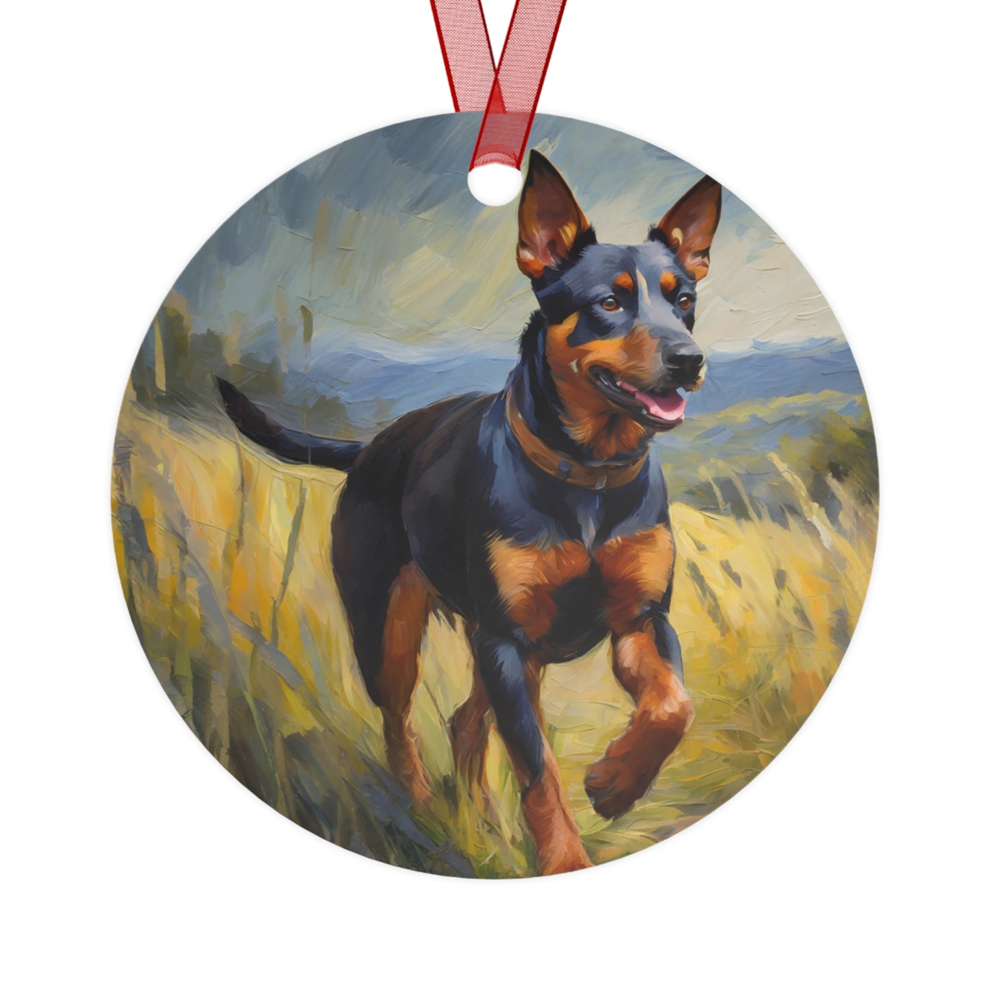 Lancashire Heeler Metal Ornaments