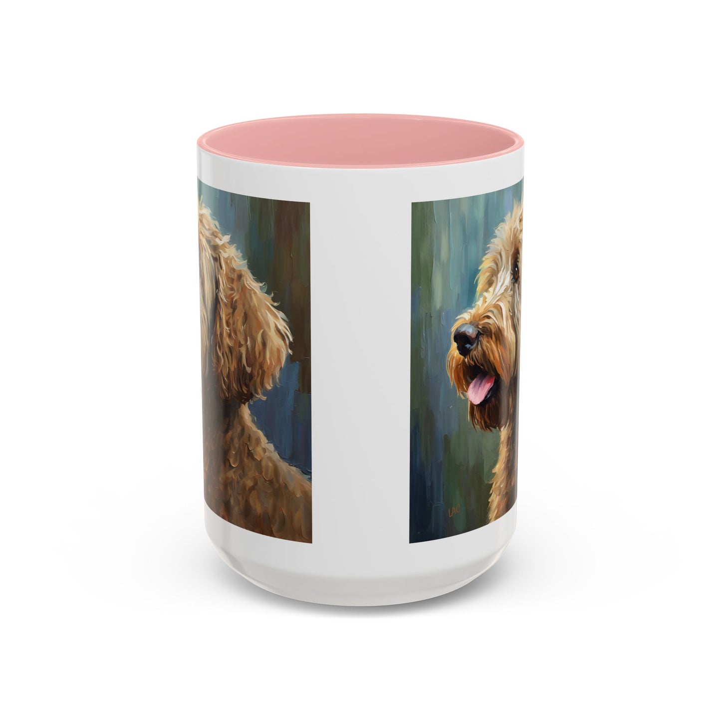 Labradoodle =- Ceramic Accent Mug - 2 Sizes