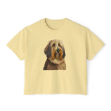 Bergamasco Sheepdog Women's Oversized Boxy Tee