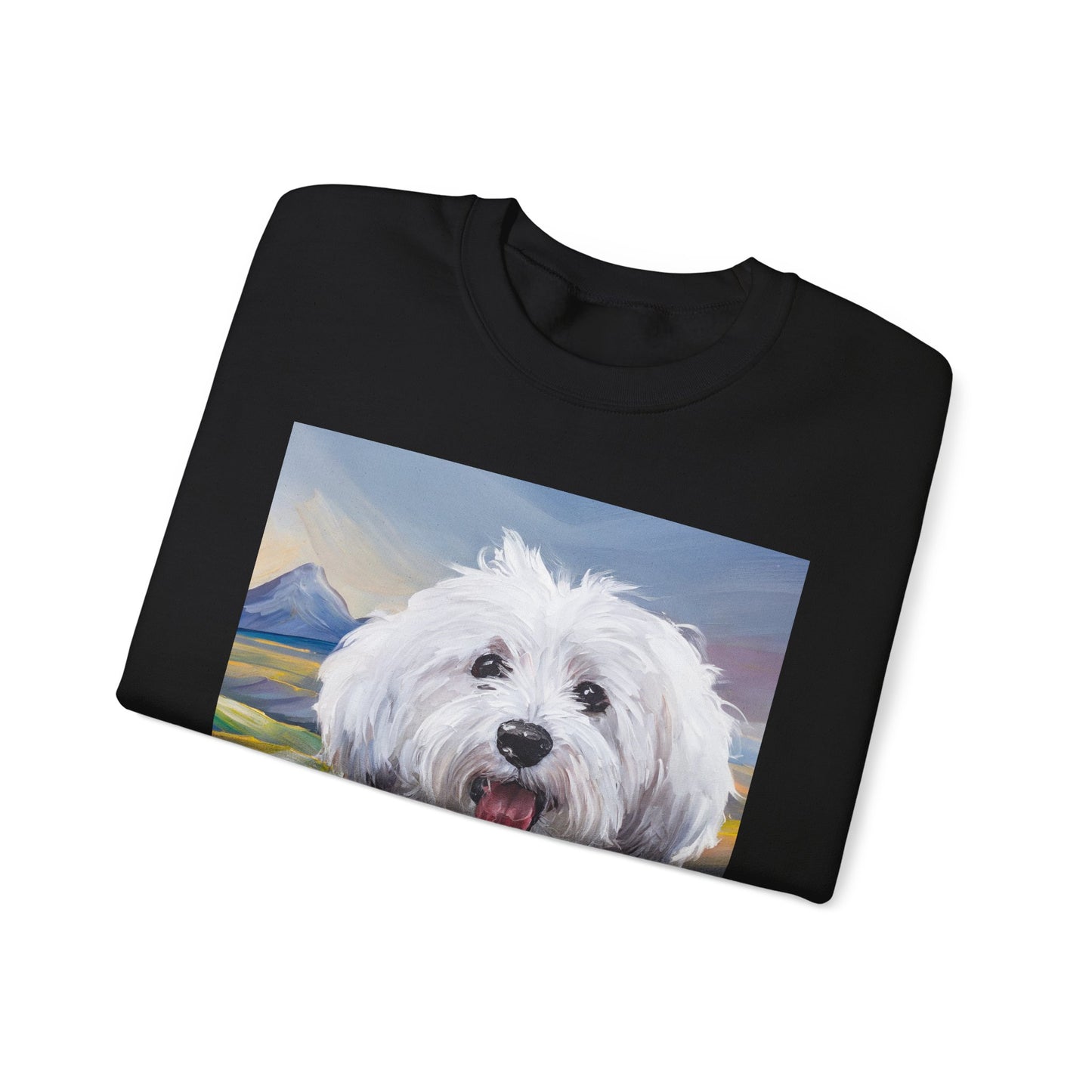 Coton de Tulear Cozy Unisex Crewneck Sweatshirt