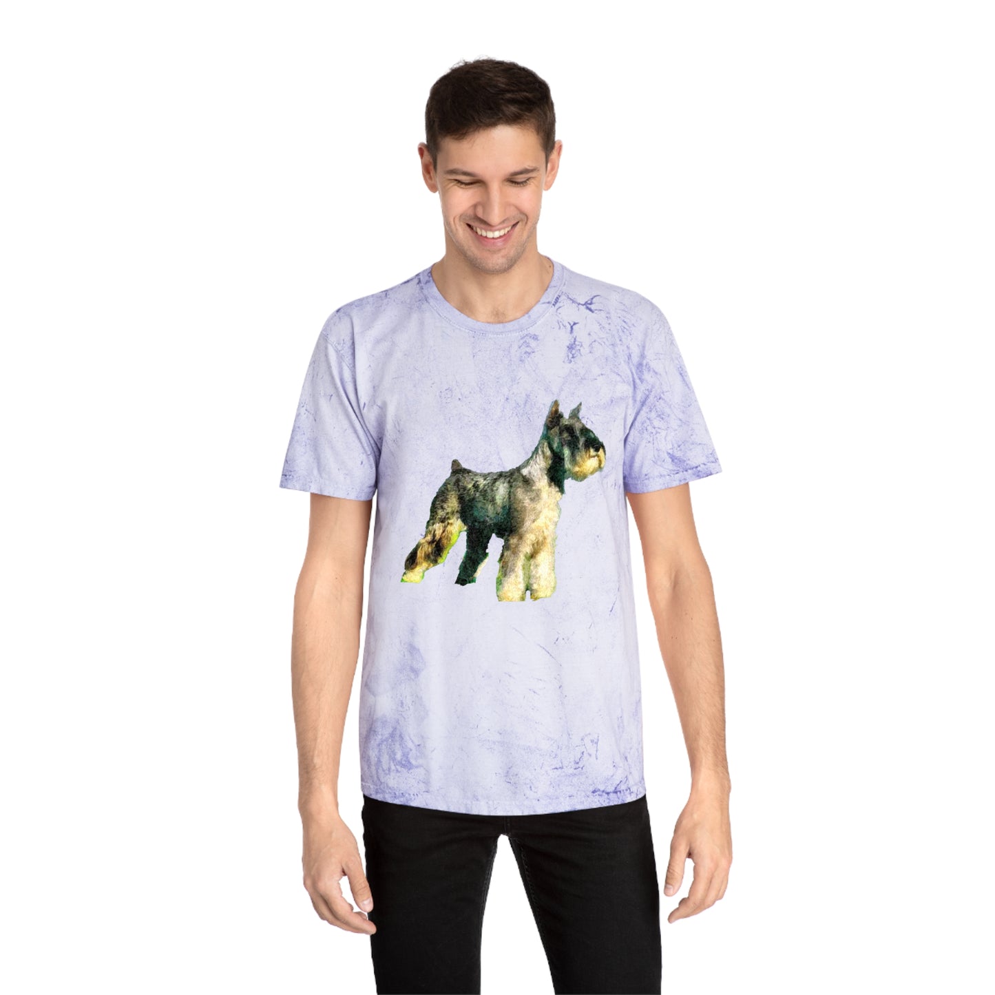 Schnauzer Unisex Cotton Color Blast T-Shirt