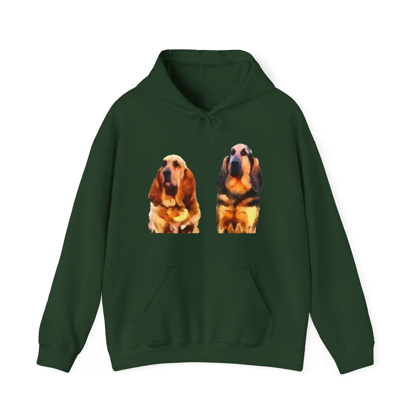 Bloodhounds 'Bear and Bubba' Unisex 50/50 Hoodie