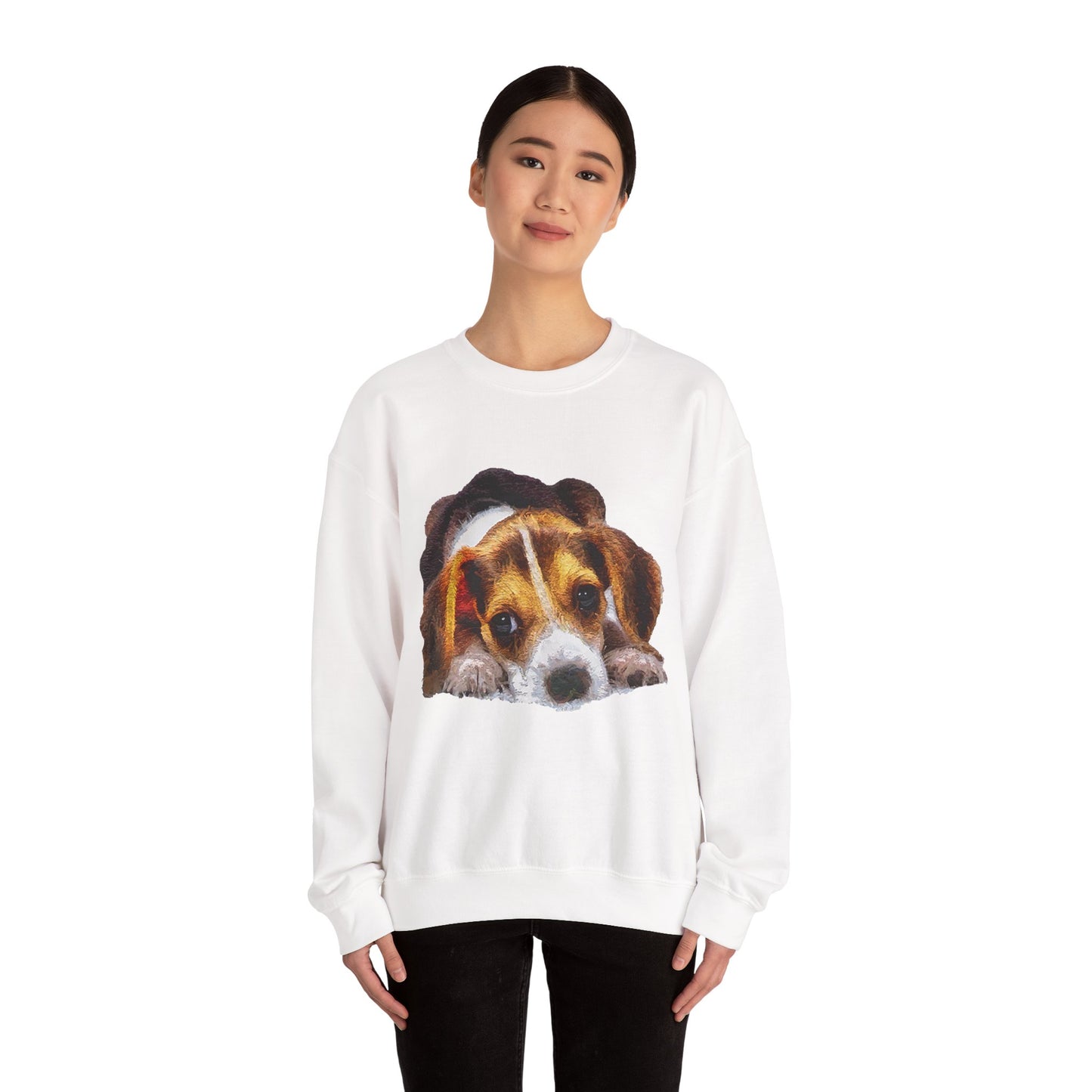 Beagle 'Daisy Mae' Cozy Crewneck Delight