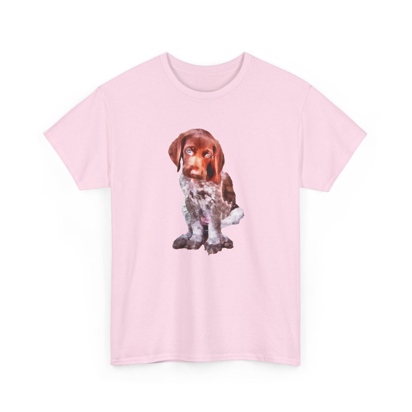 German Shorthaired Pointer 'Benny' Unisex Heavy Cotton Tee
