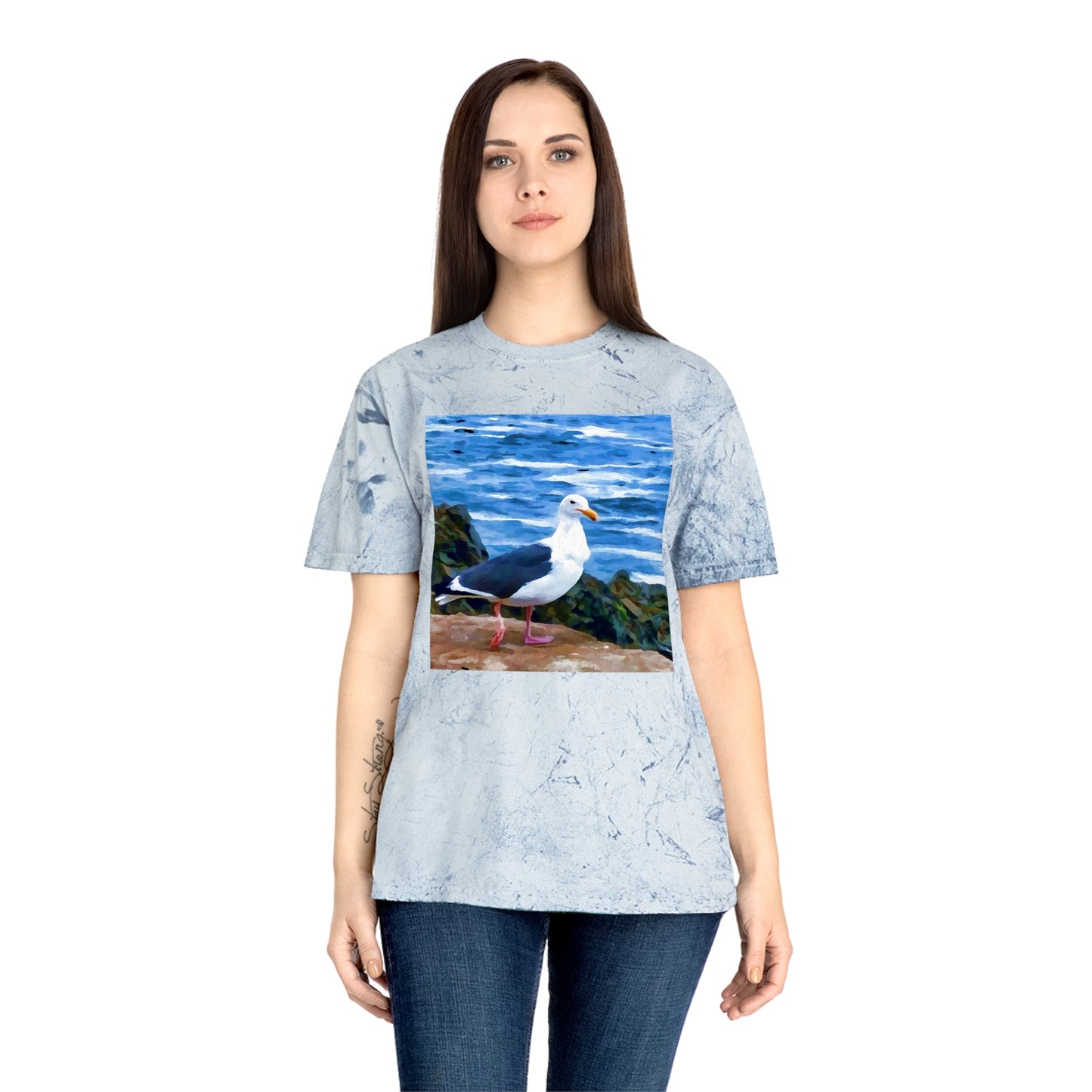 Bodega Seagull - Unisex Cotton Color Blast T-Shirt