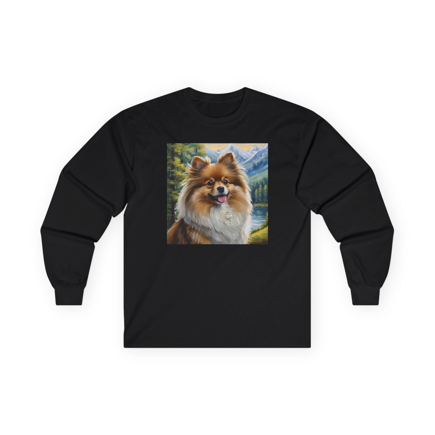 German Spitz Unisex Classic Cotton Long Sleeve Tee
