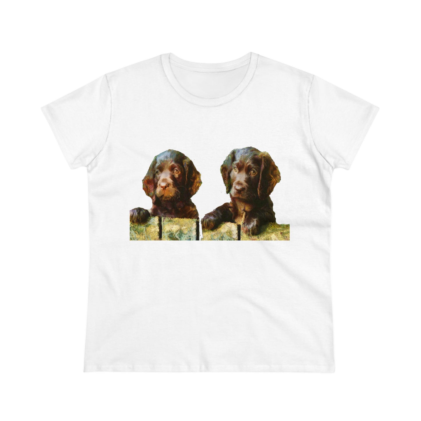 Boykin Spaniel Women's Midweight Cotton Tee